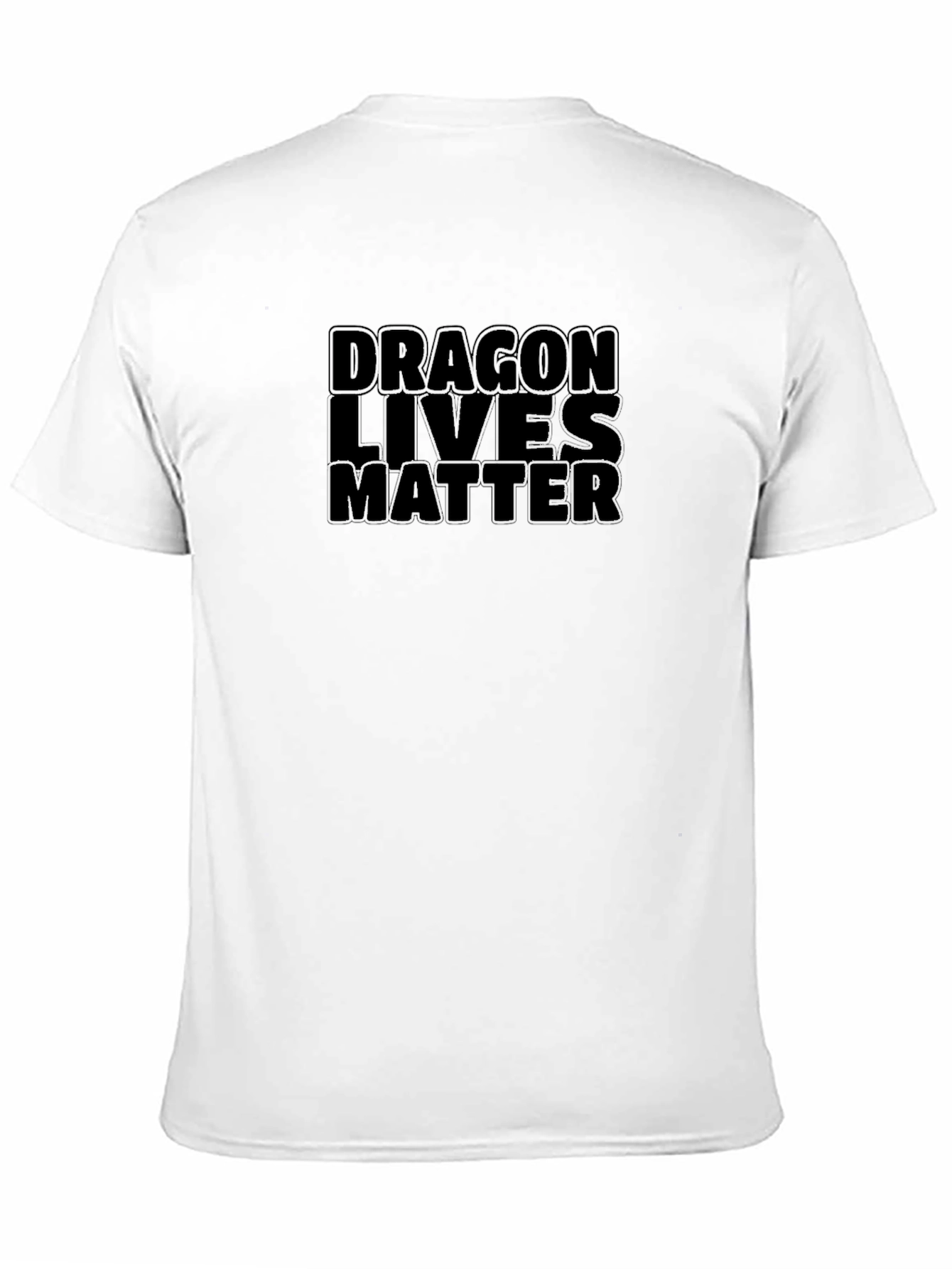 Black Dragon Lives Matter Graphic T-Shirt view 11