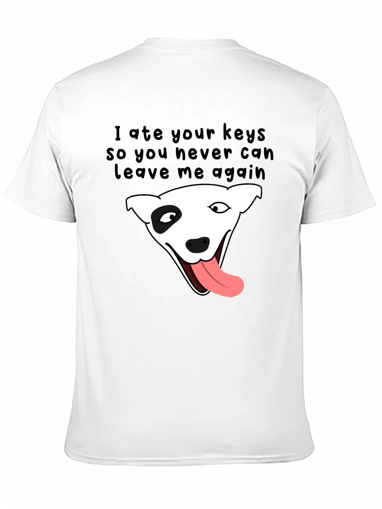 Dog Ate My Keys Graphic Tee - Never Leave Again! - 11