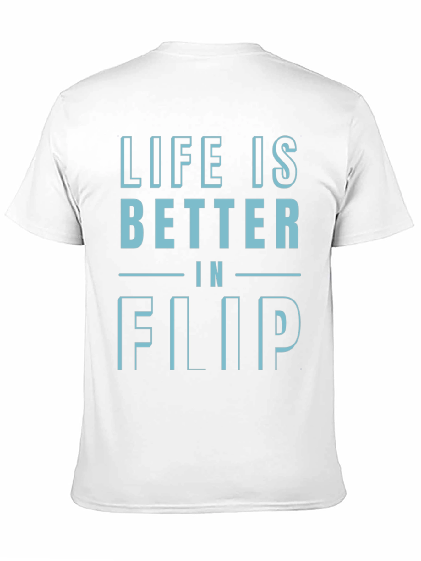 Black Life is Better in Flip T-Shirt - Black view 11