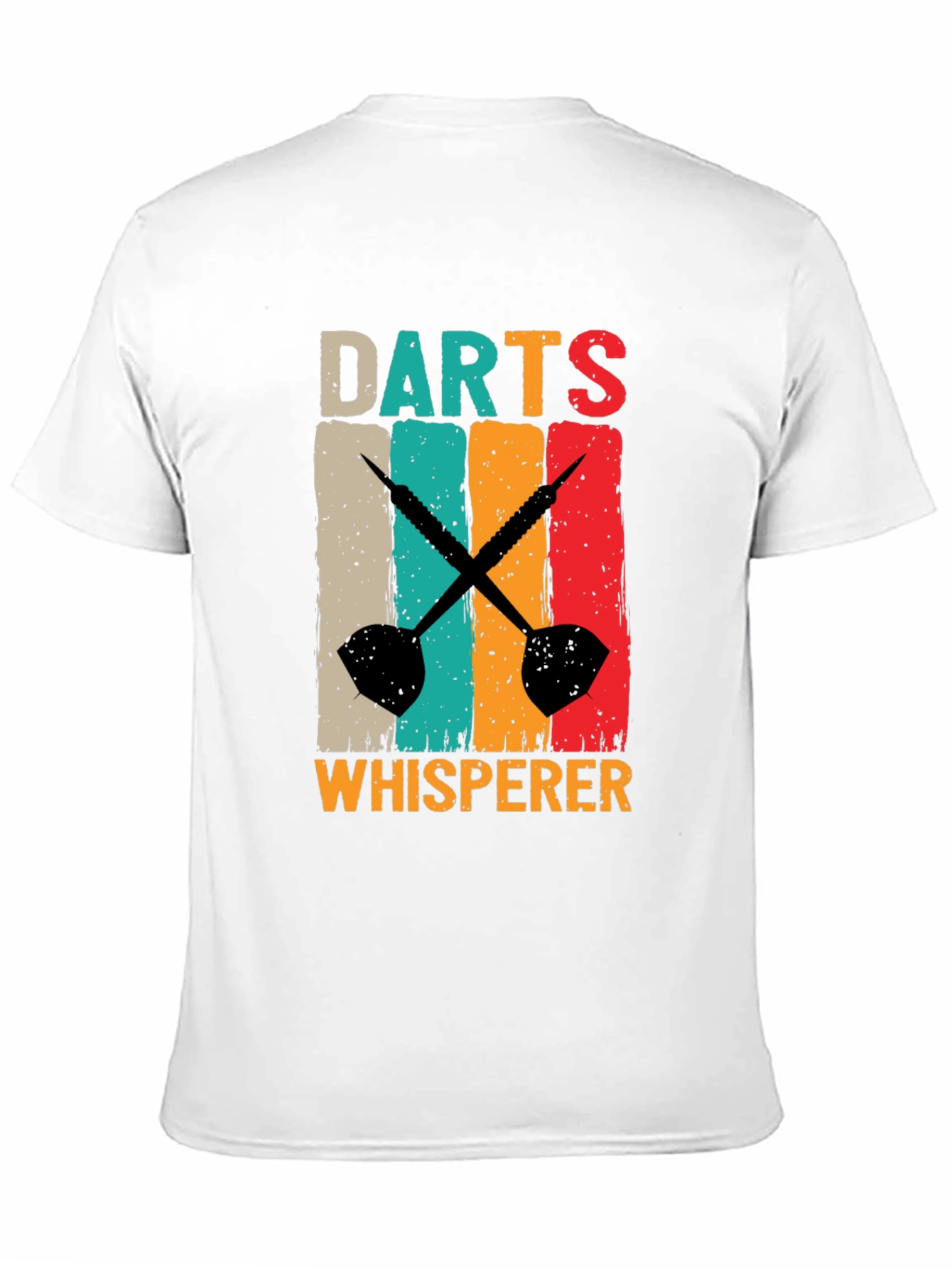 Black Darts Whisperer Graphic T-Shirt view 11