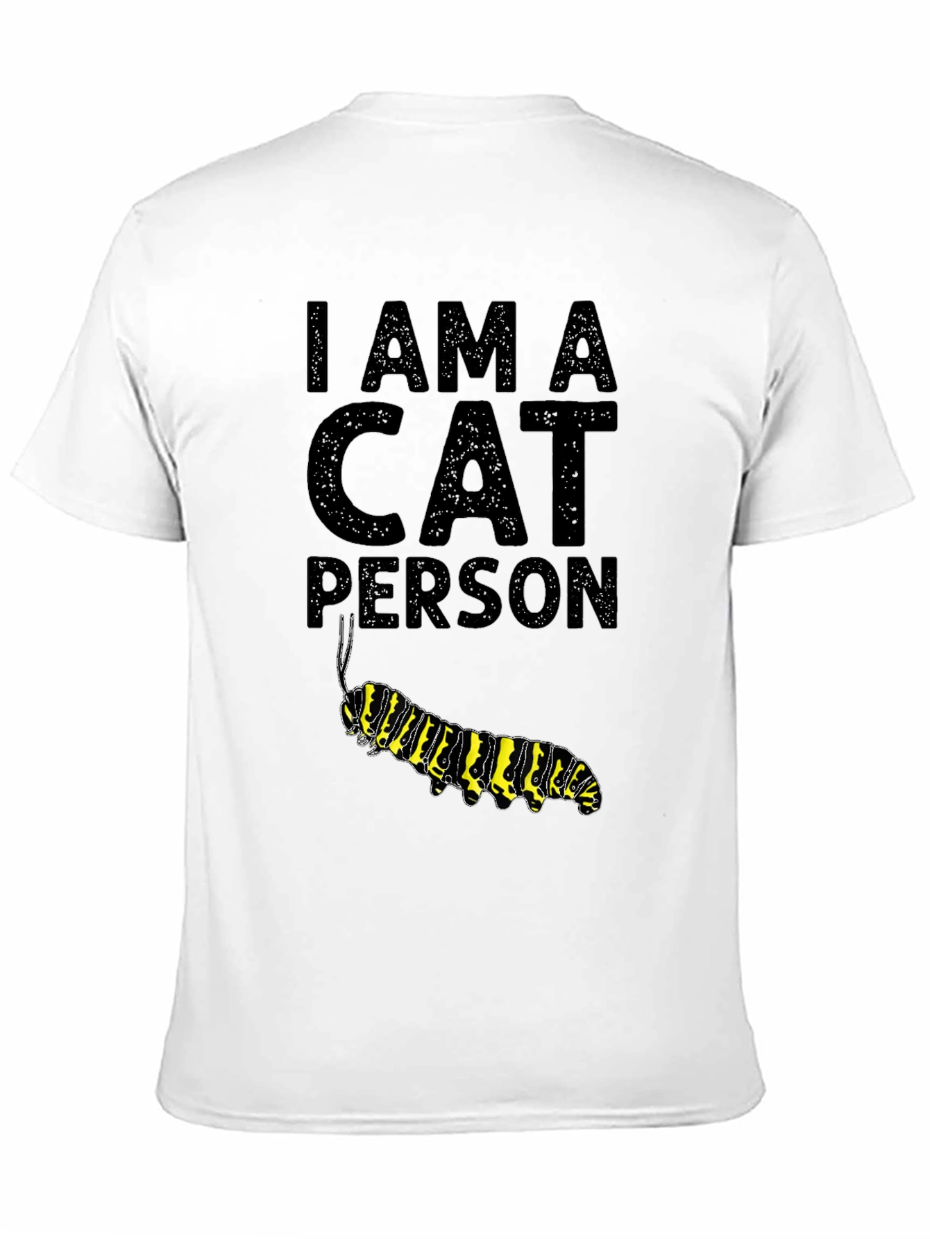 Black I Am A Cat Person T-Shirt - Novelty Graphic Tee view 11