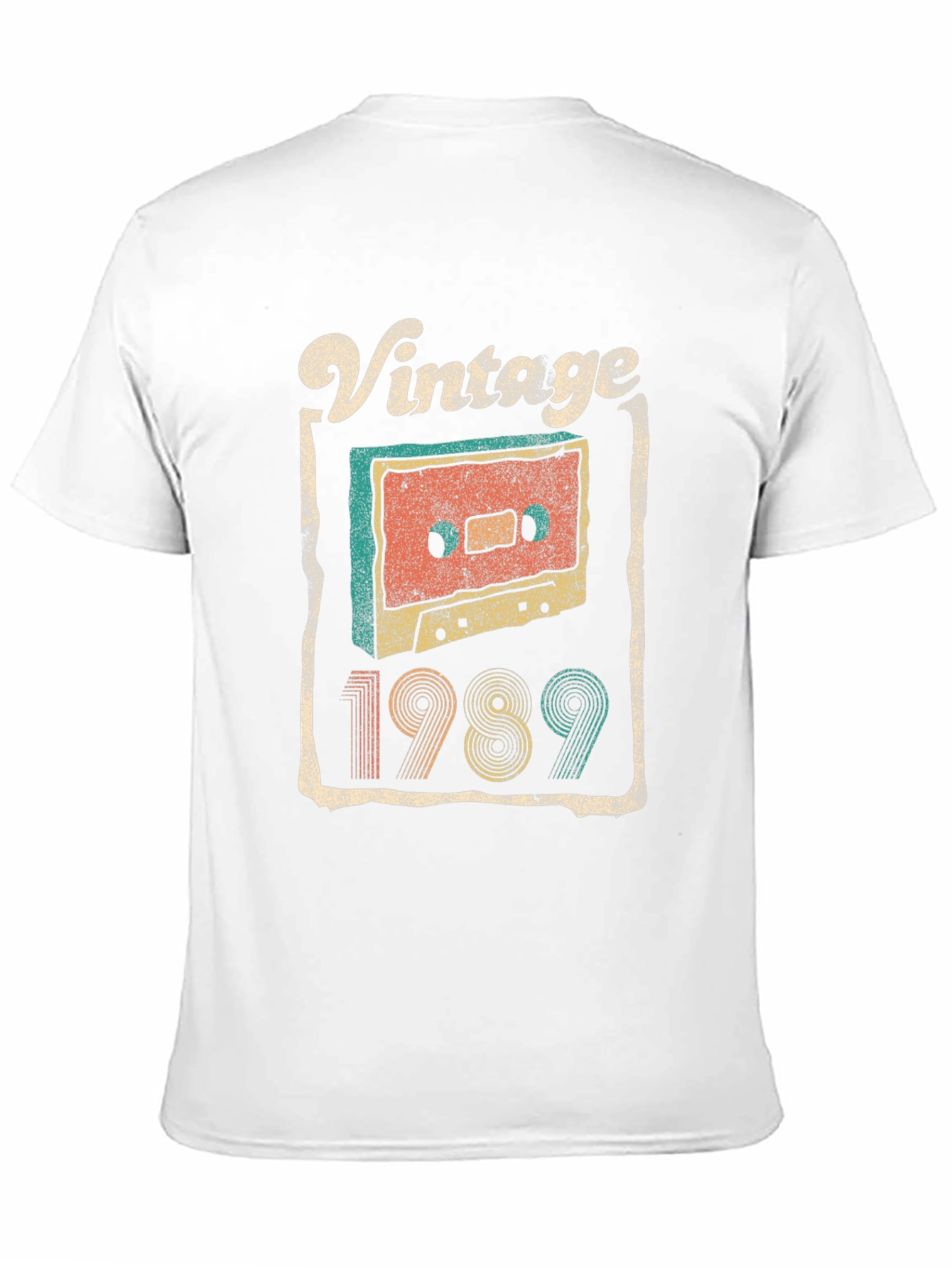 Black Vintage 1989 Cassette Tape T-Shirt view 11