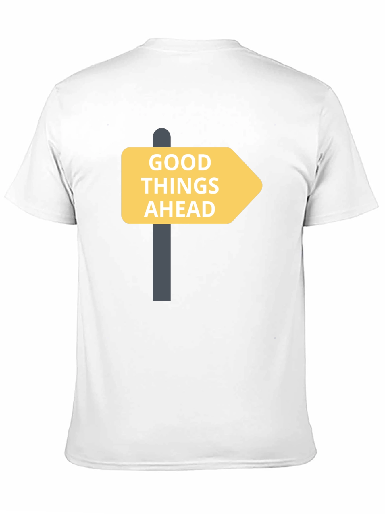 Black Good Things Ahead T-Shirt - Motivational Tee view 11