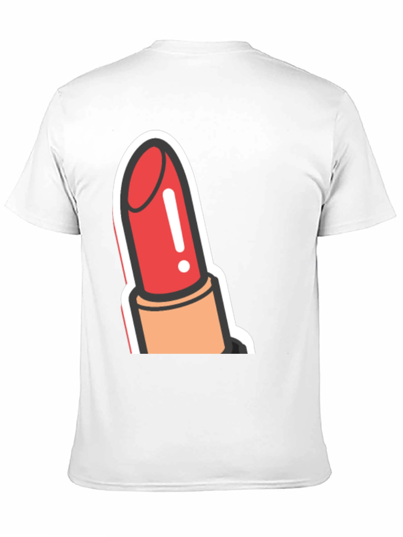 Black Lipstick Graphic Tee - Bold & Stylish view 11