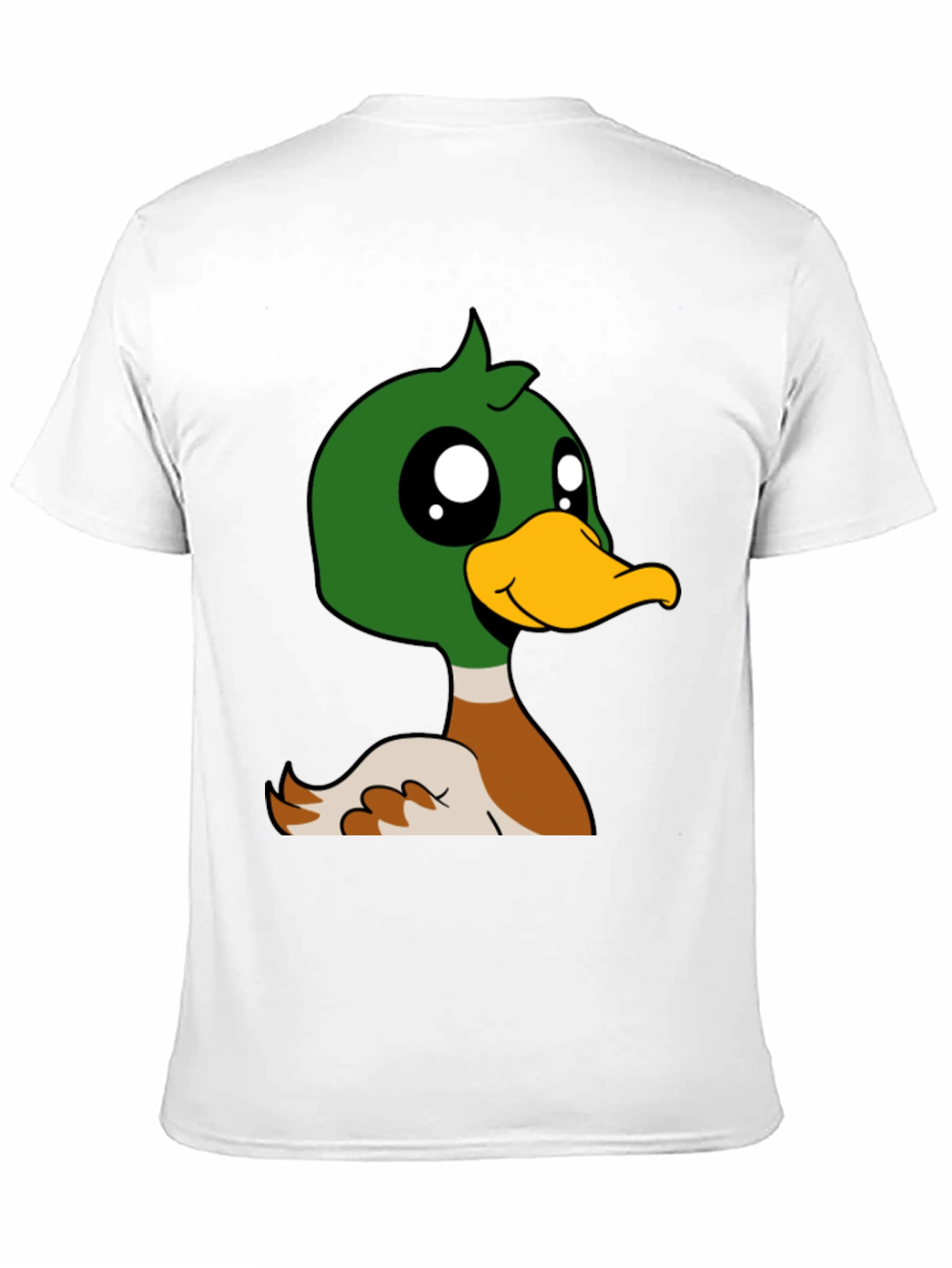 Black Duck Cartoon Graphic Black T-Shirt view 11