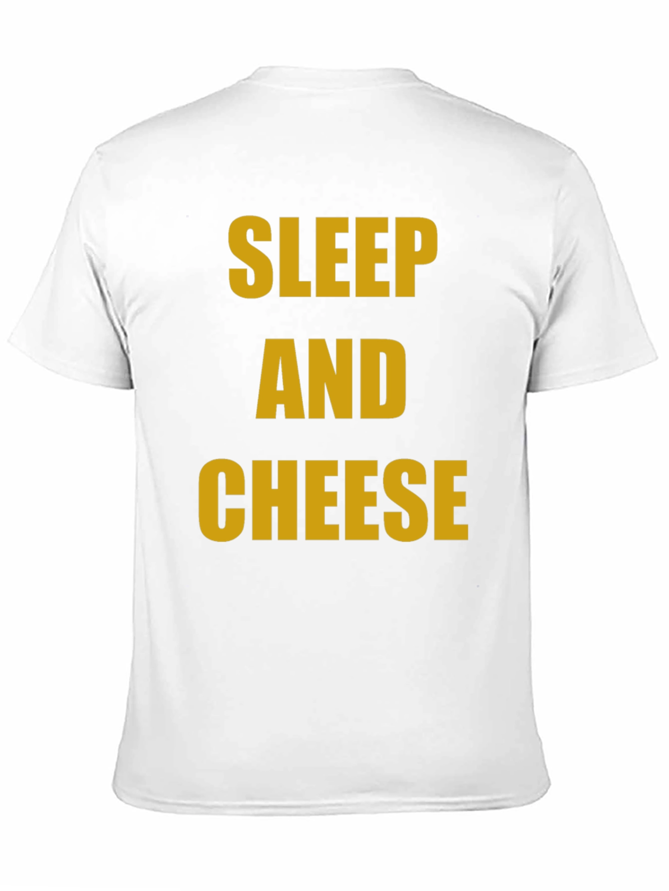 Black Sleep and Cheese Graphic Tee - Novelty T-Shirt view 11