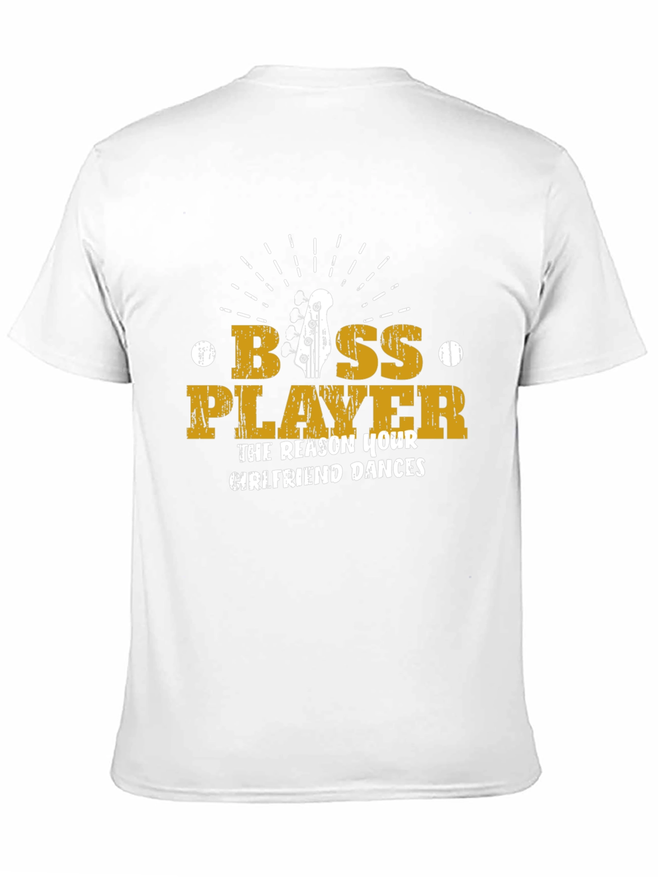 Black Bass Player T-Shirt - The Reason Your Girlfriend Dances! view 11