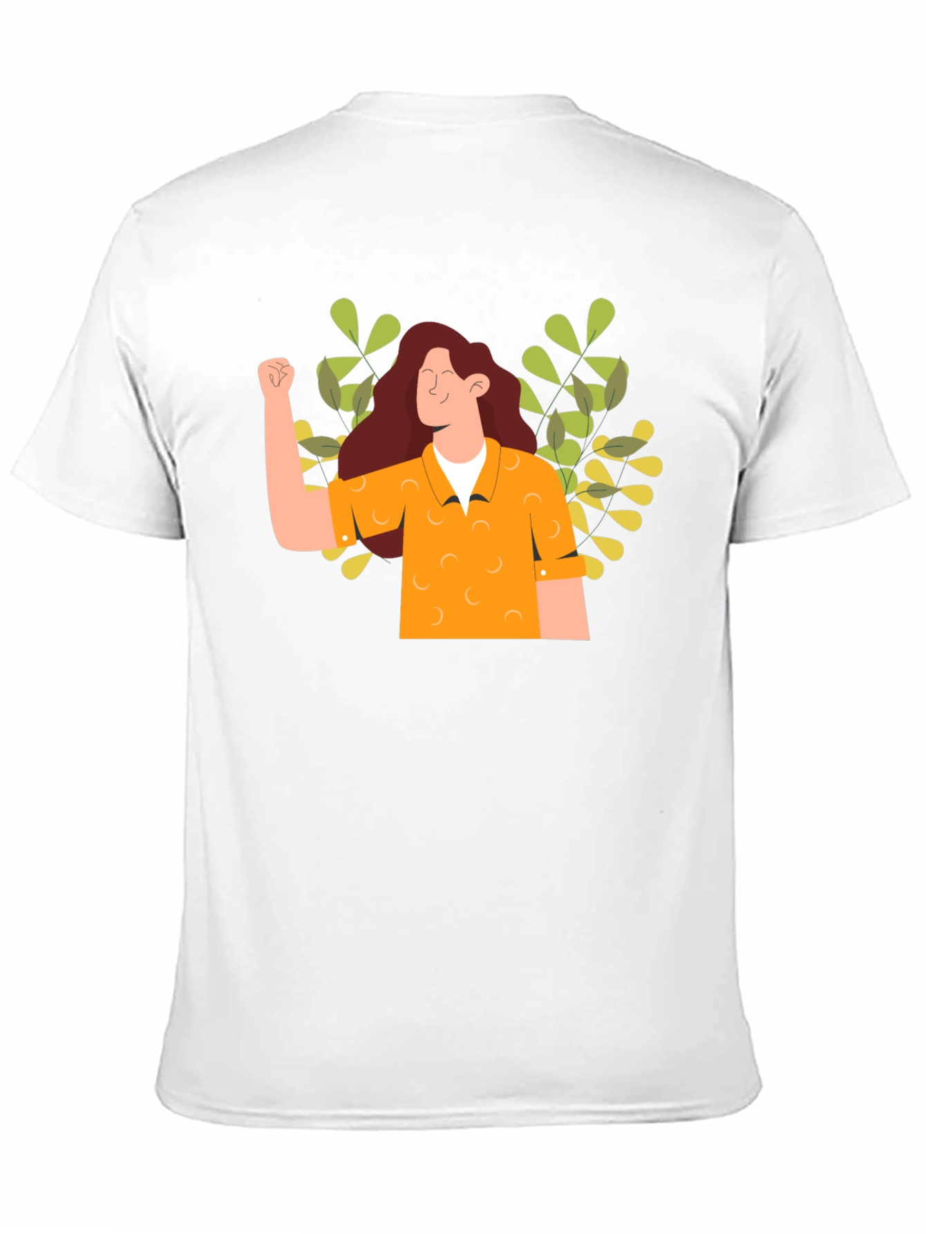 Black Empowered Woman Graphic Tee - Black view 11