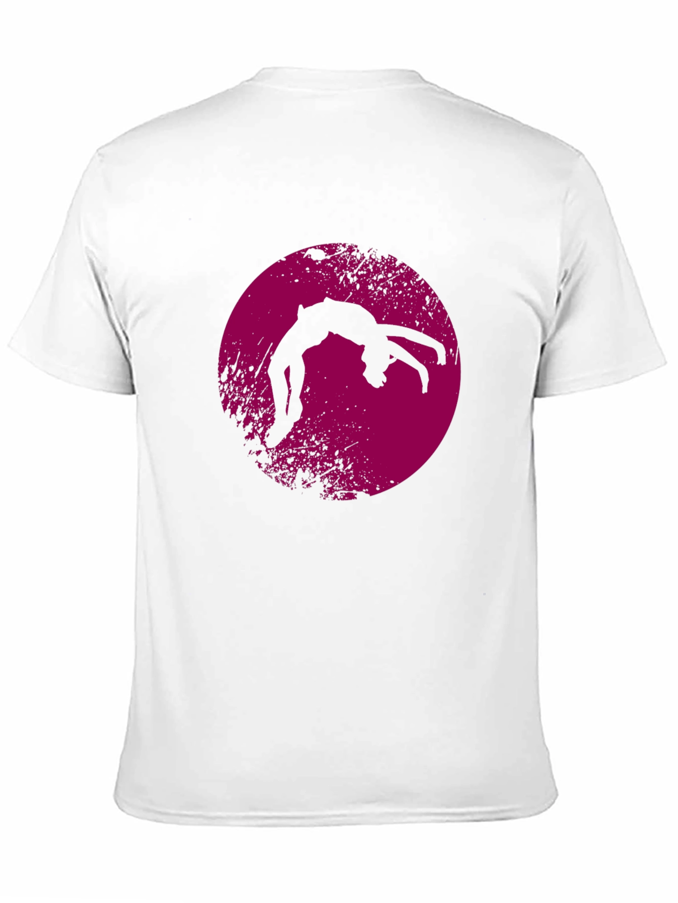 Gymnast Silhouette Tee -  Unique Graphic Print - 11