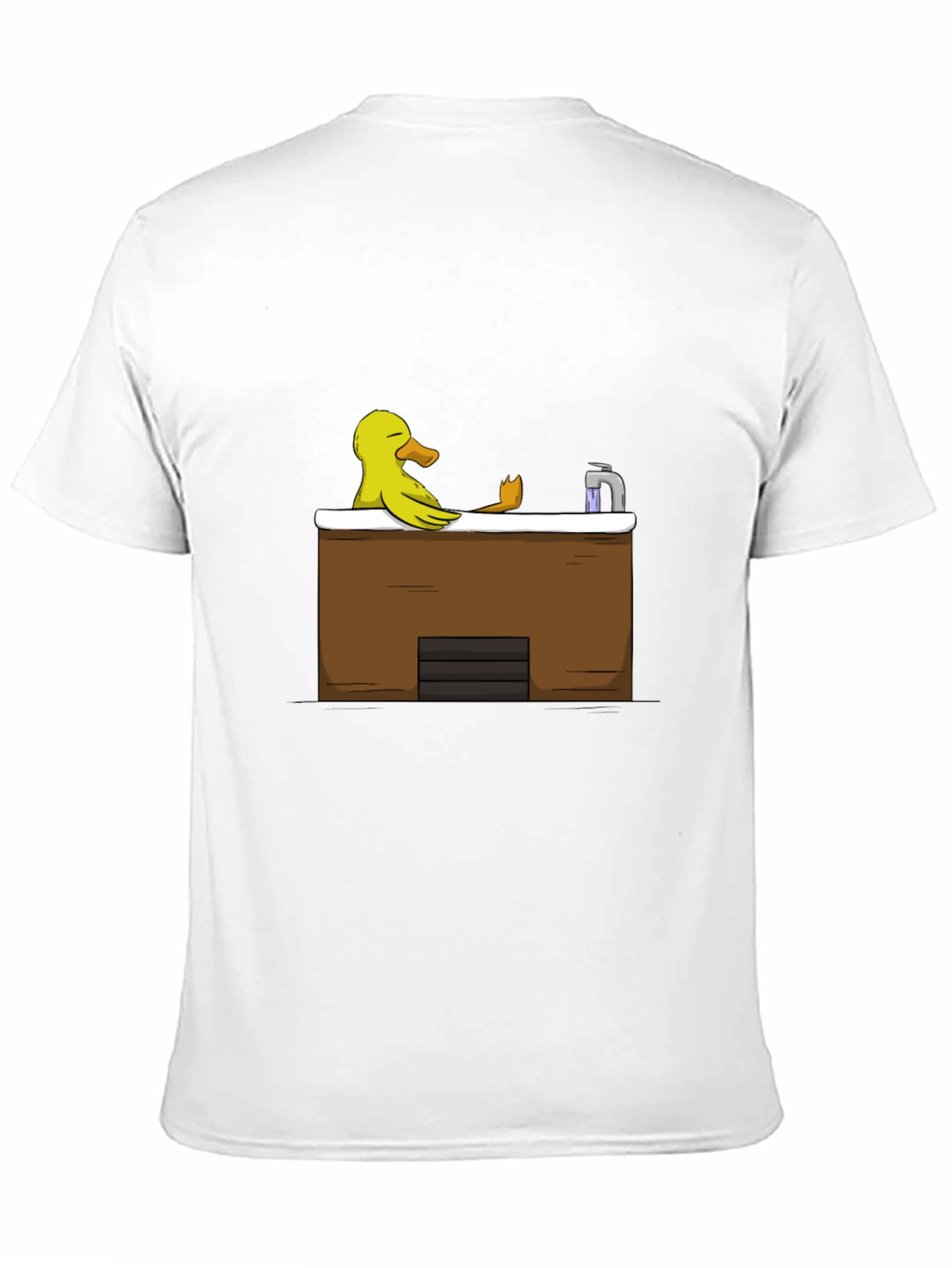 Black Duck in Tub Black T-Shirt view 11