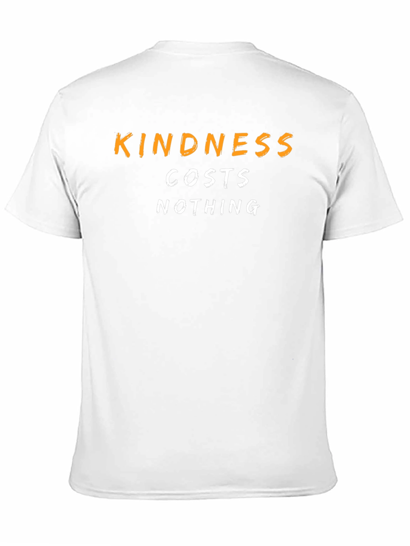 Black Kindness Costs Nothing Graphic T-Shirt view 11