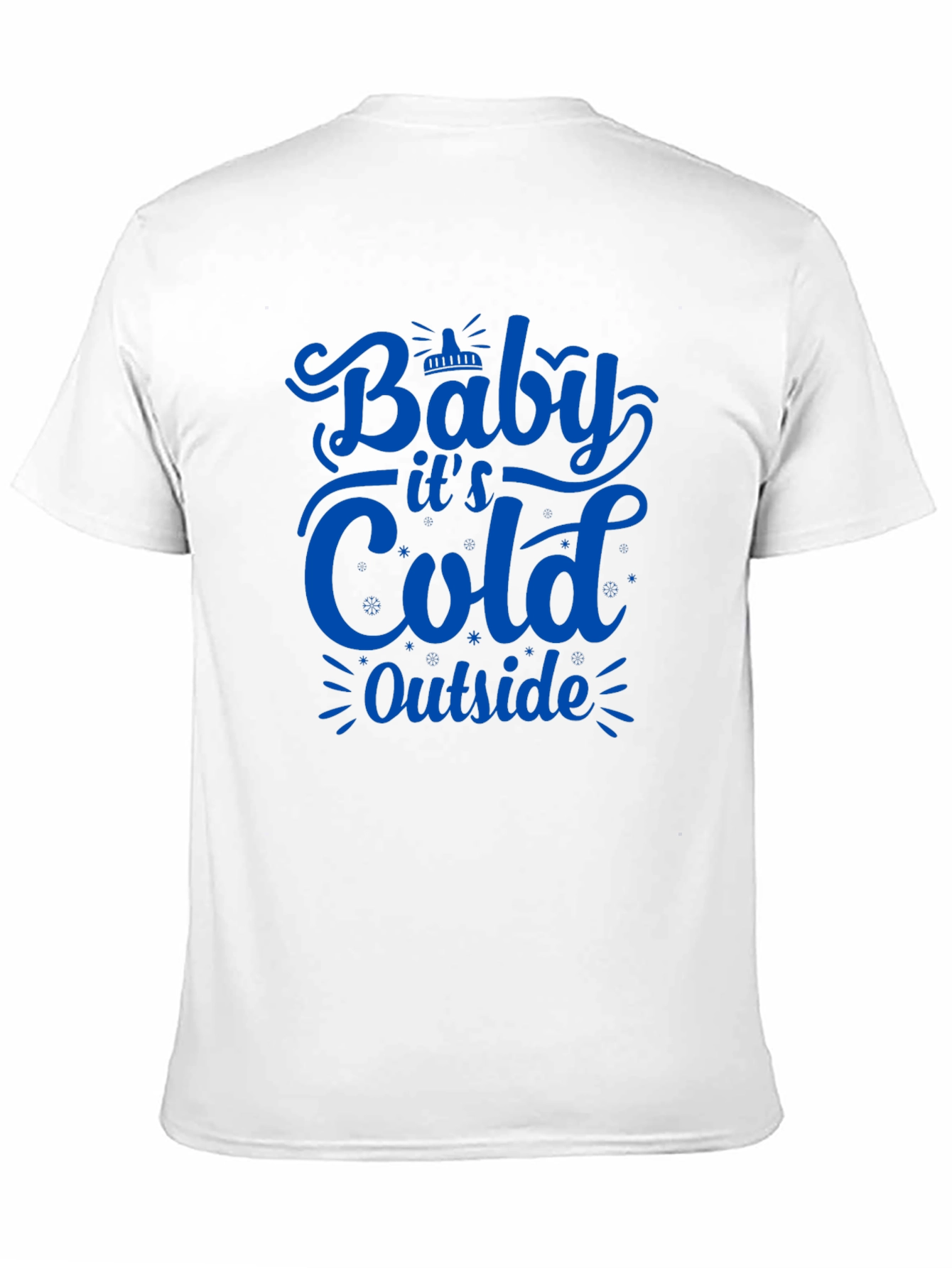 Black Baby It's Cold Outside T-Shirt view 11