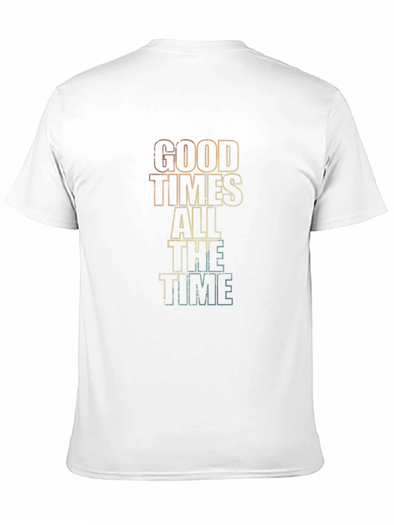 Black Good Times All The Time Graphic Tee view 11