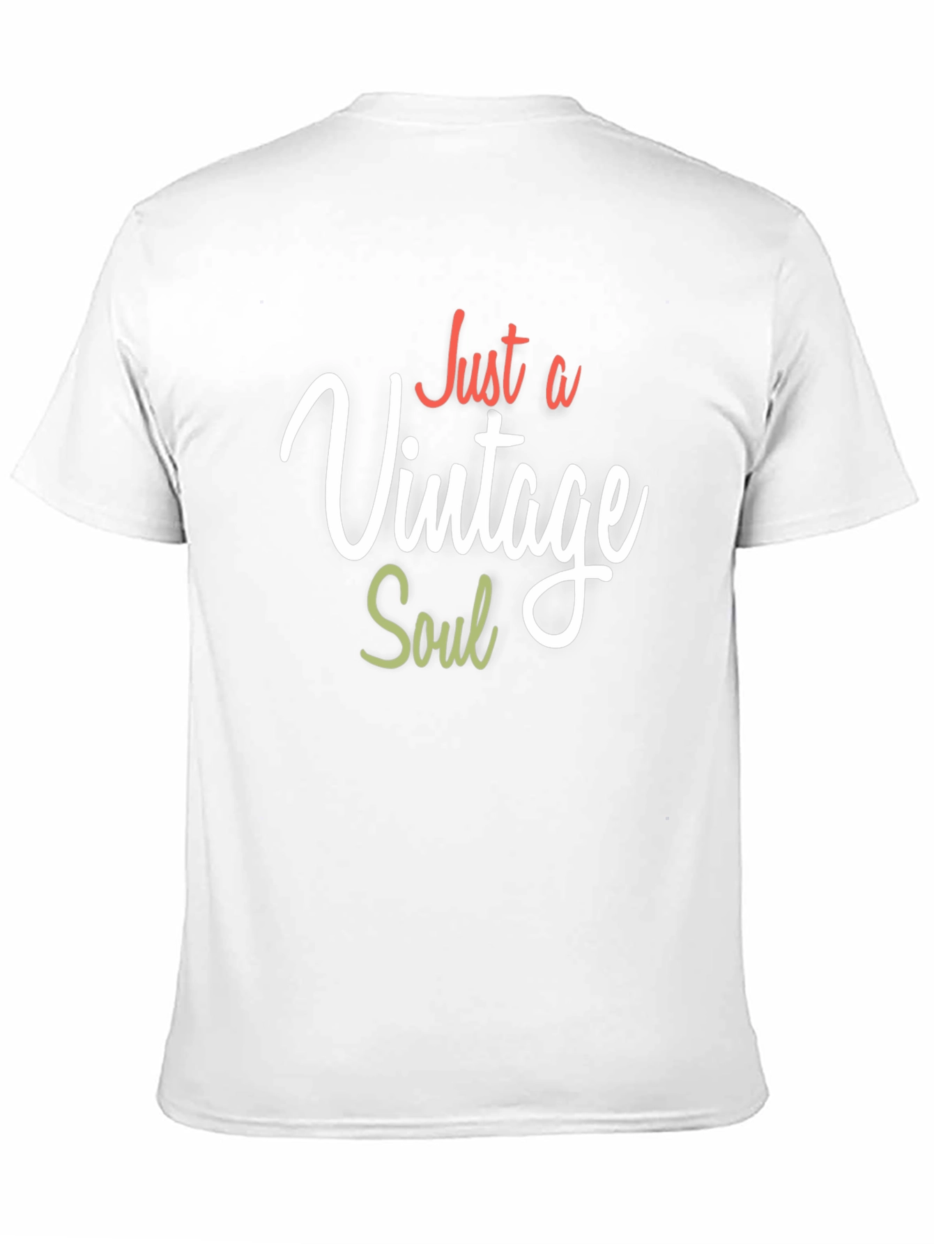 Black Just A Vintage Soul Graphic T-Shirt view 11