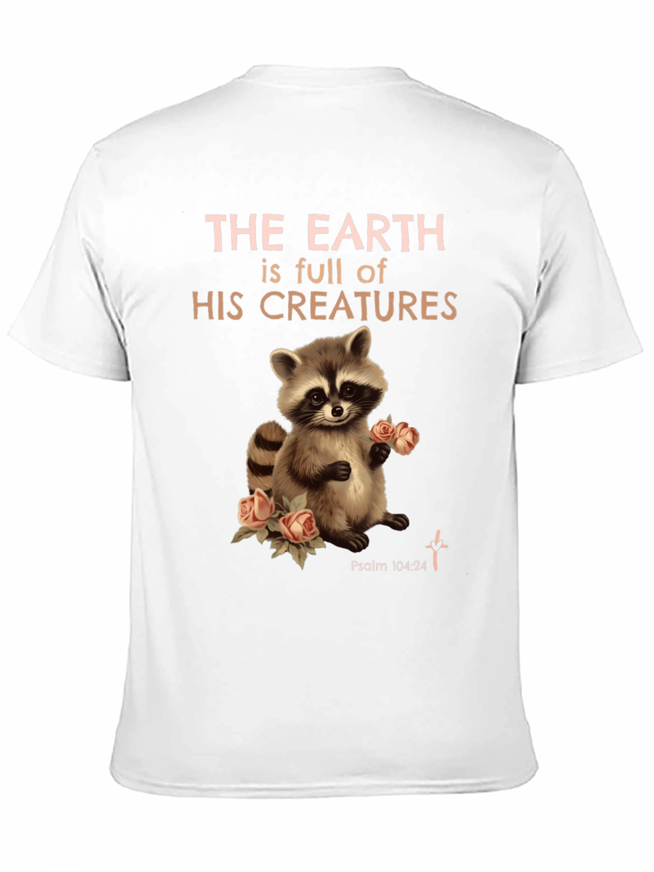 Black Earth's Creatures Raccoon Graphic Tee view 11