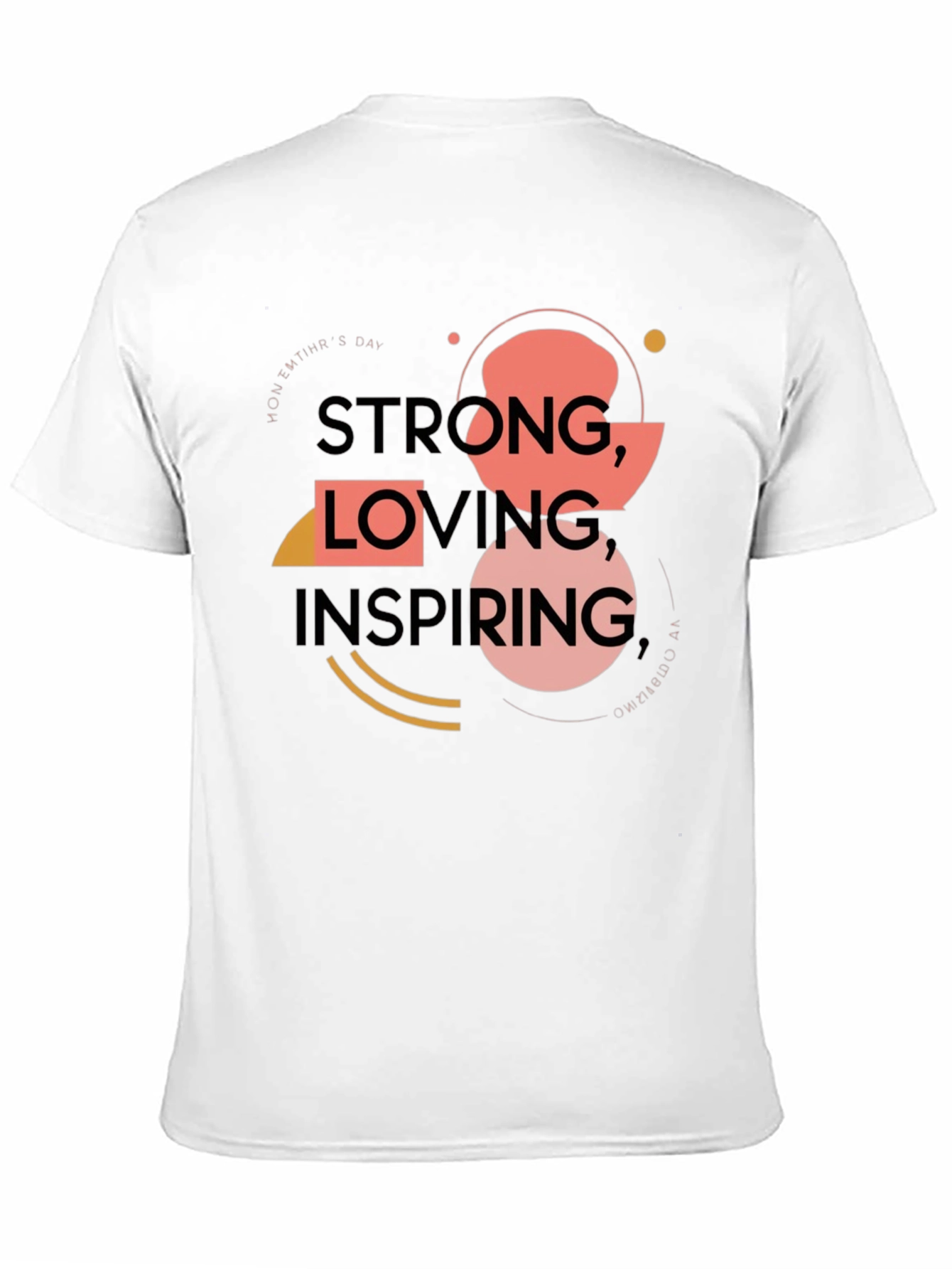 Black Strong, Loving, Inspiring T-Shirt view 11