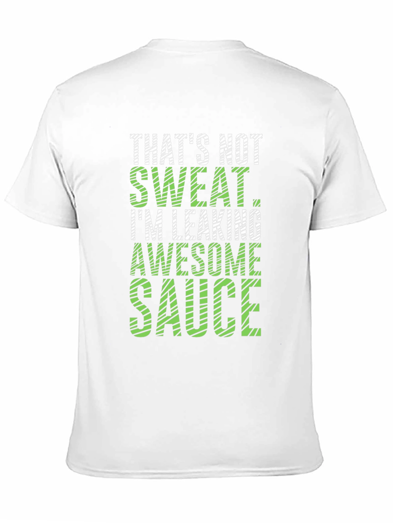 Black Awesome Sauce Tee - Funny Graphic T-Shirt view 11