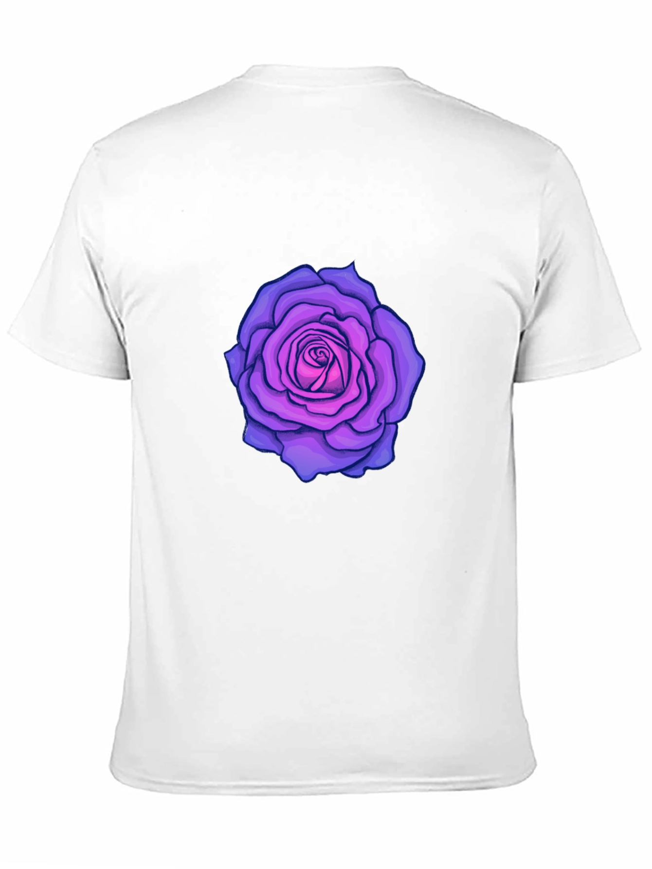 Black Rose Graphic Black T-Shirt view 11
