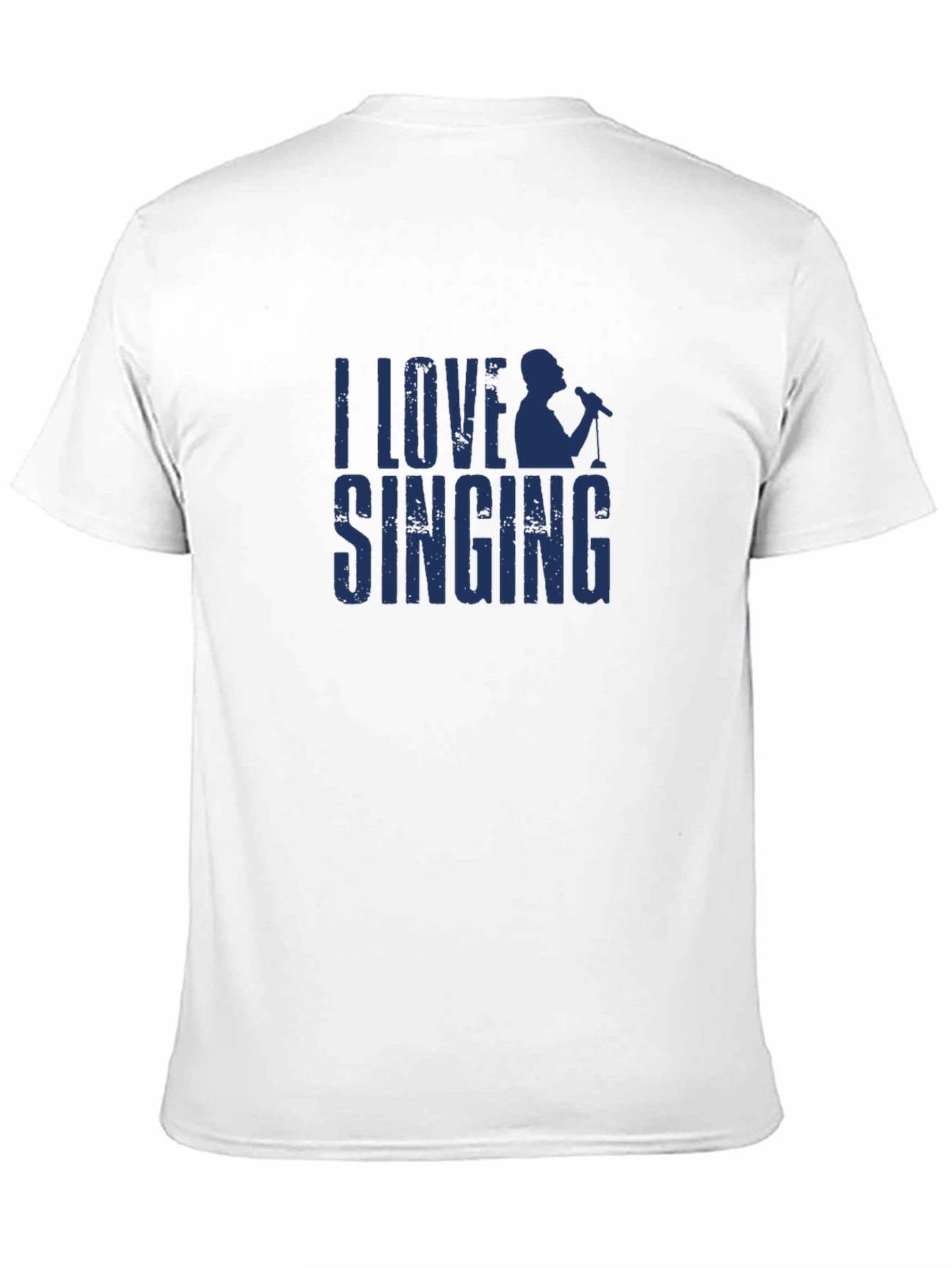 Black I Love Singing Graphic T-Shirt view 11