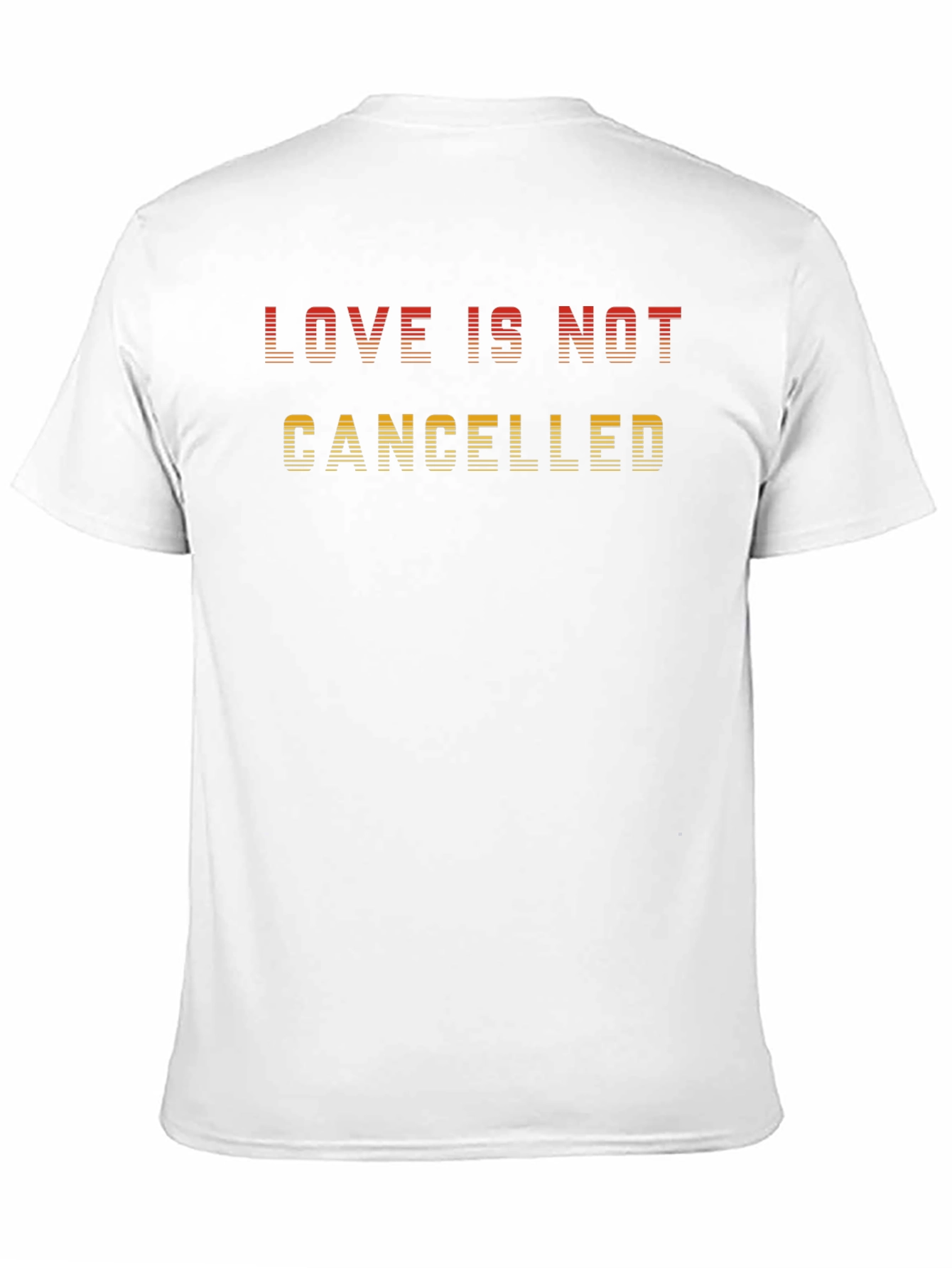 Black Love Is Not Cancelled Black T-Shirt view 11