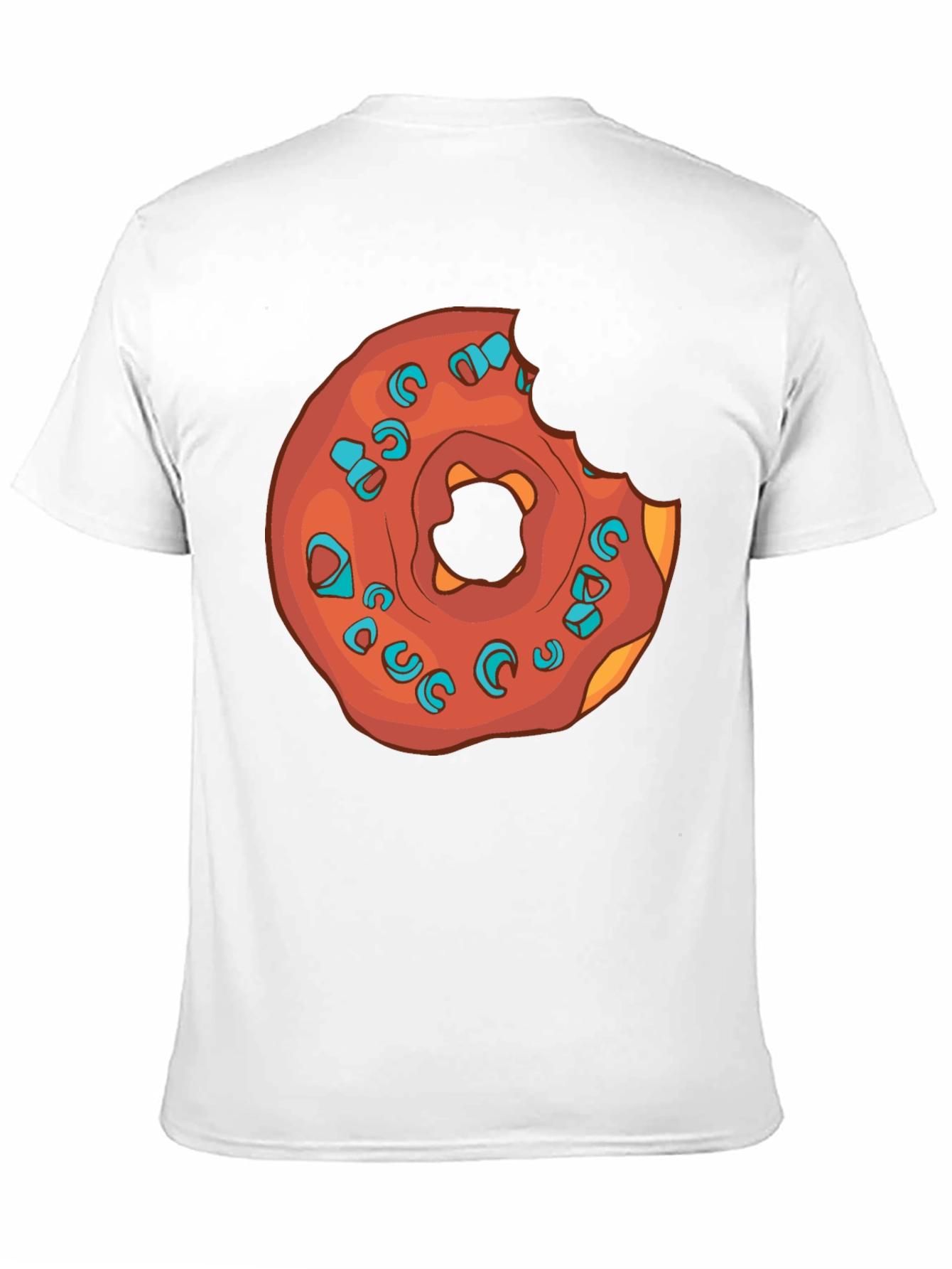 Black Donut Graphic Black T-Shirt - Sweet Style! view 11
