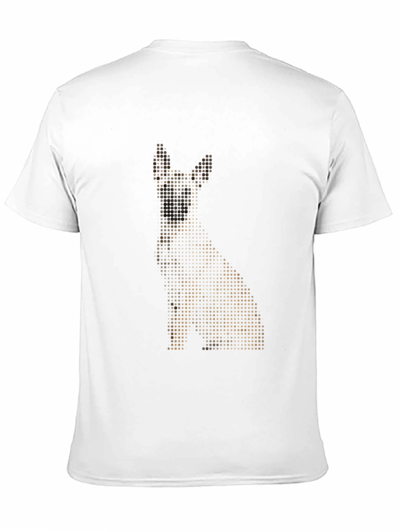 Black Dotted Dog Graphic T-Shirt view 11