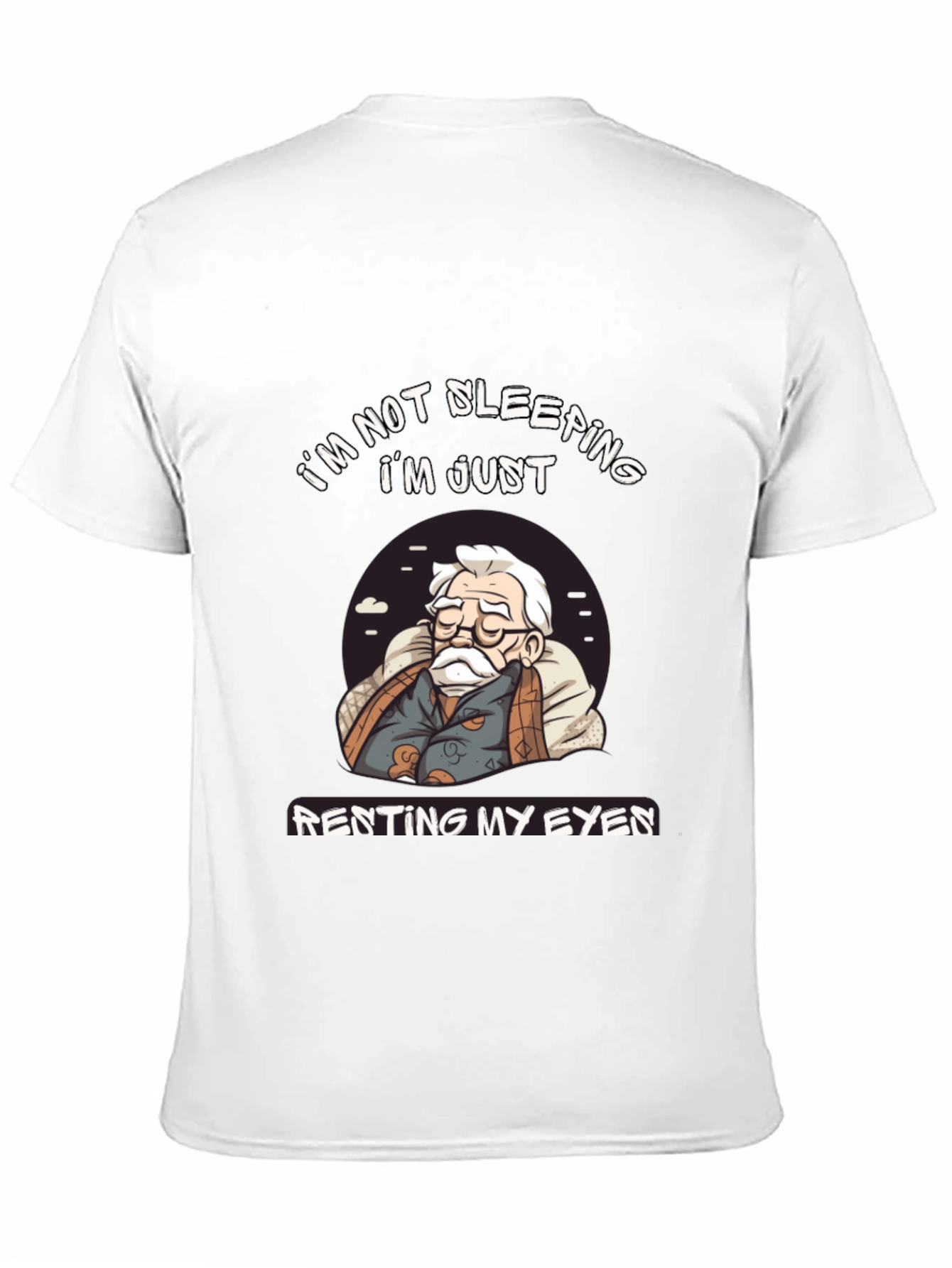 Black Renting My Eyes Funny Graphic Tee view 11