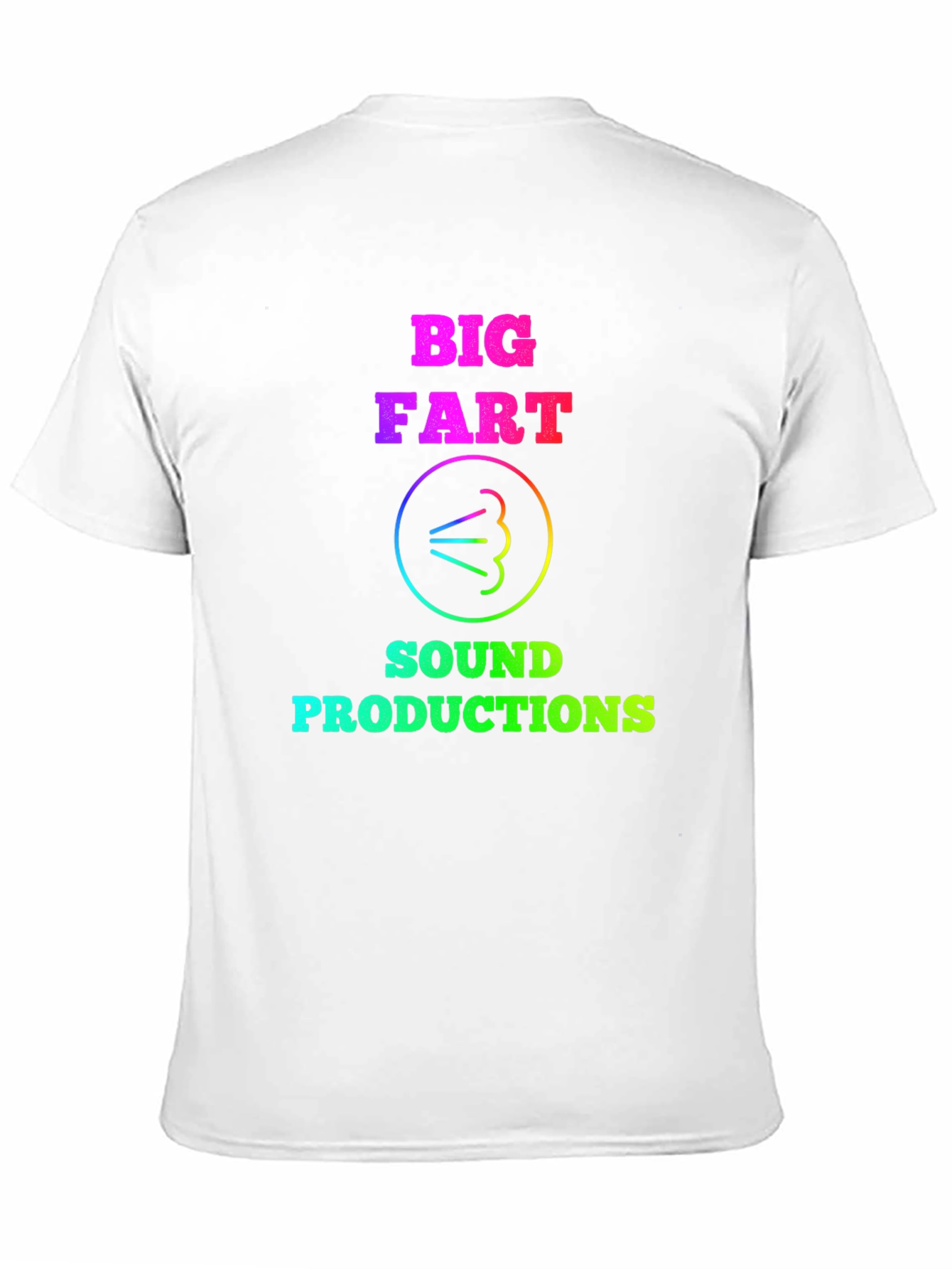Black Big Fart Sound Productions Black Graphic Tee view 11