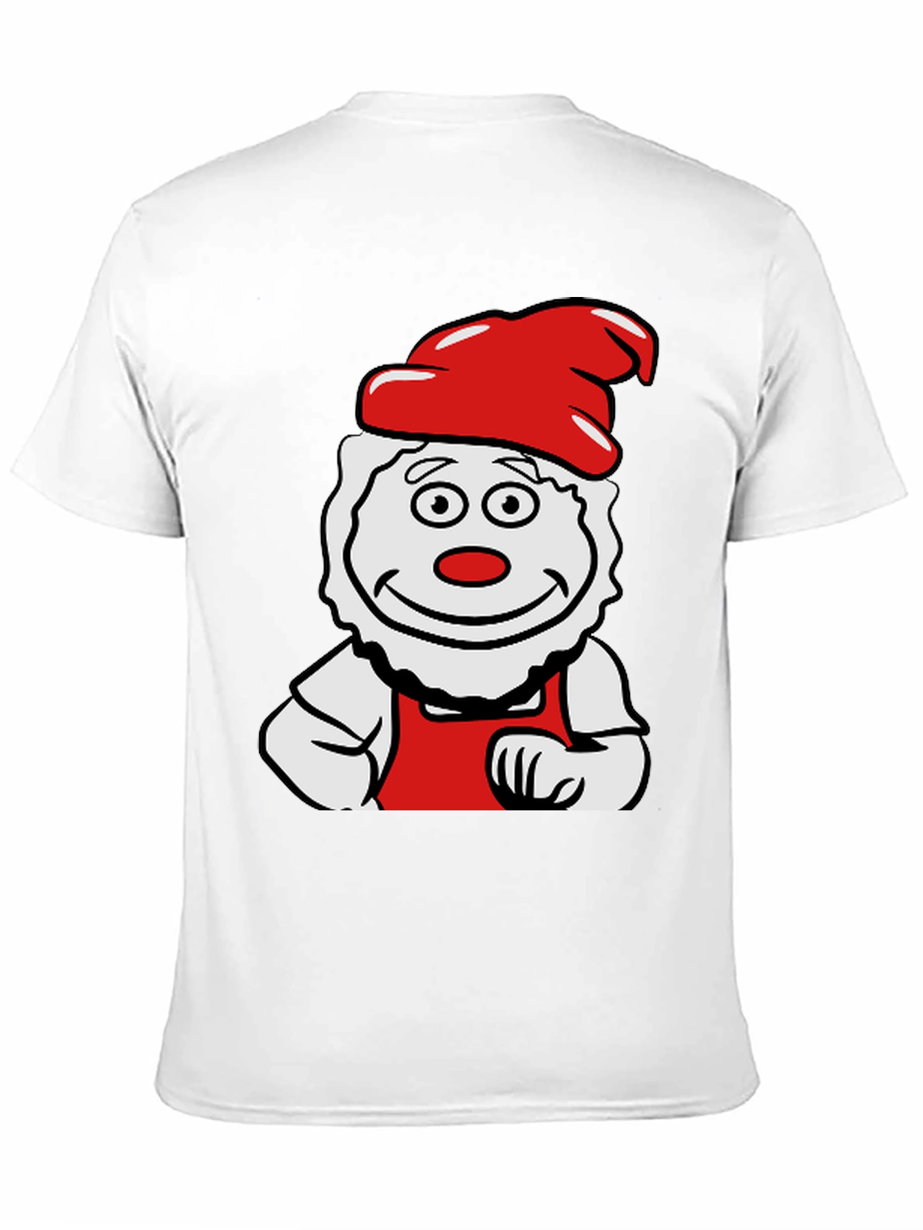 Black Funny Cook Cartoon Graphic T-Shirt view 11