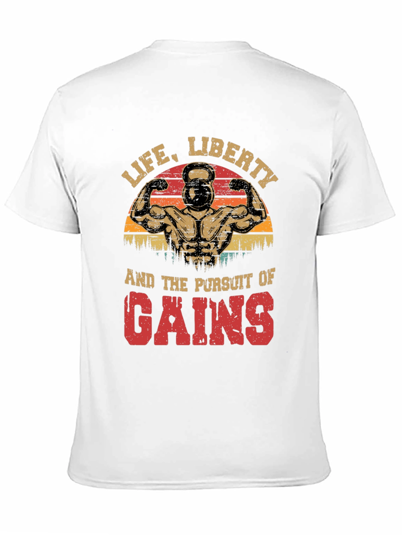 Black Life, Liberty, Gains T-Shirt view 11