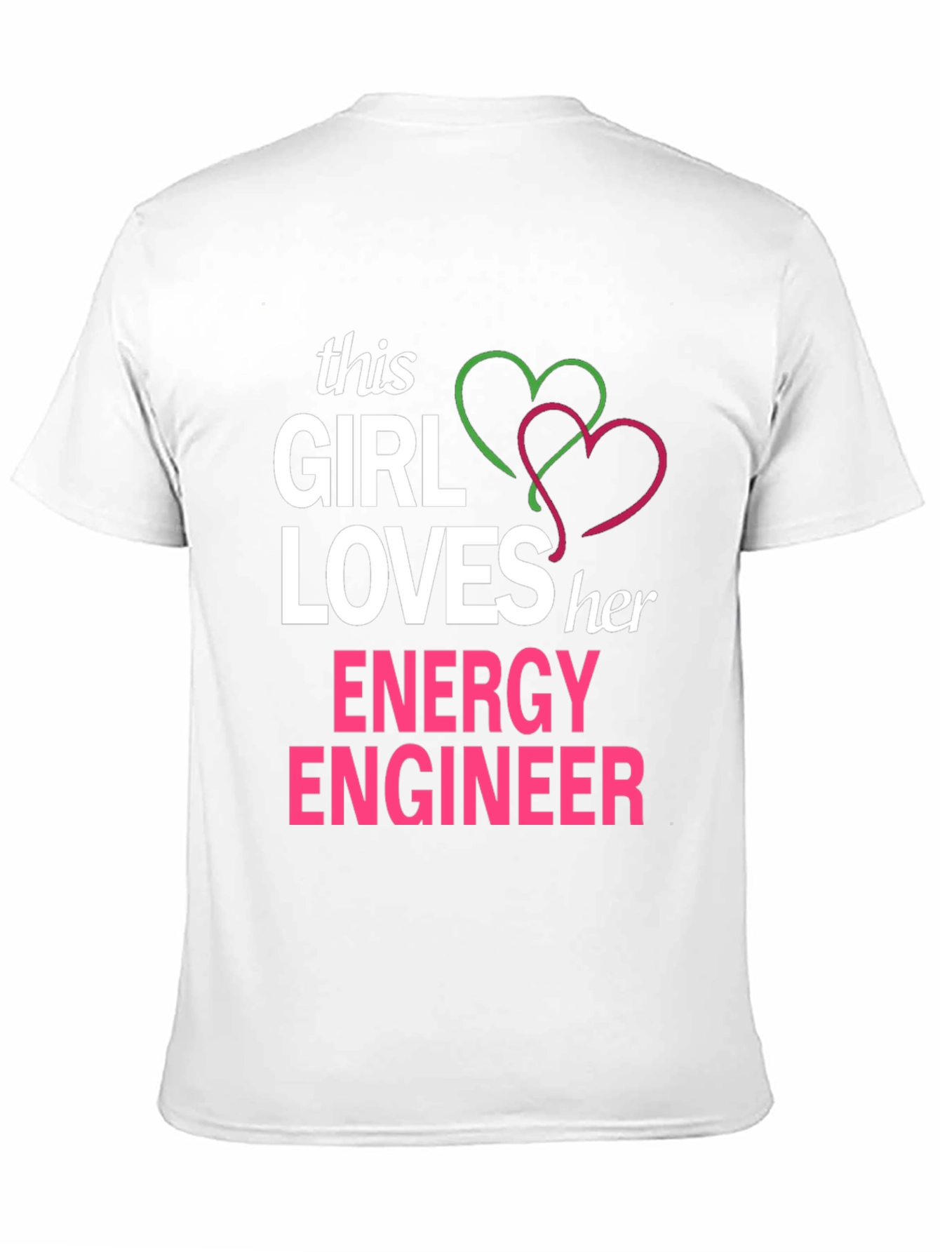 Black Girl Loves Energy Engineer T-Shirt view 11