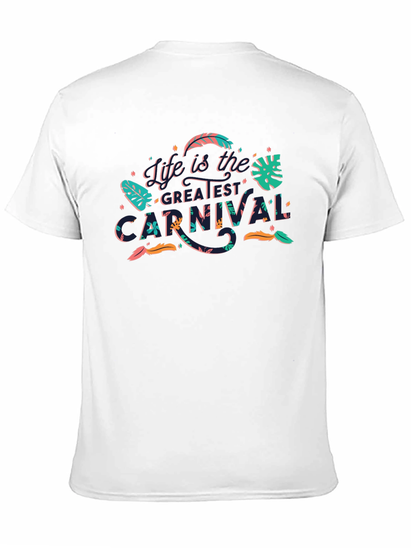 Black Life is the Greatest Carnival Black Graphic Tee view 11