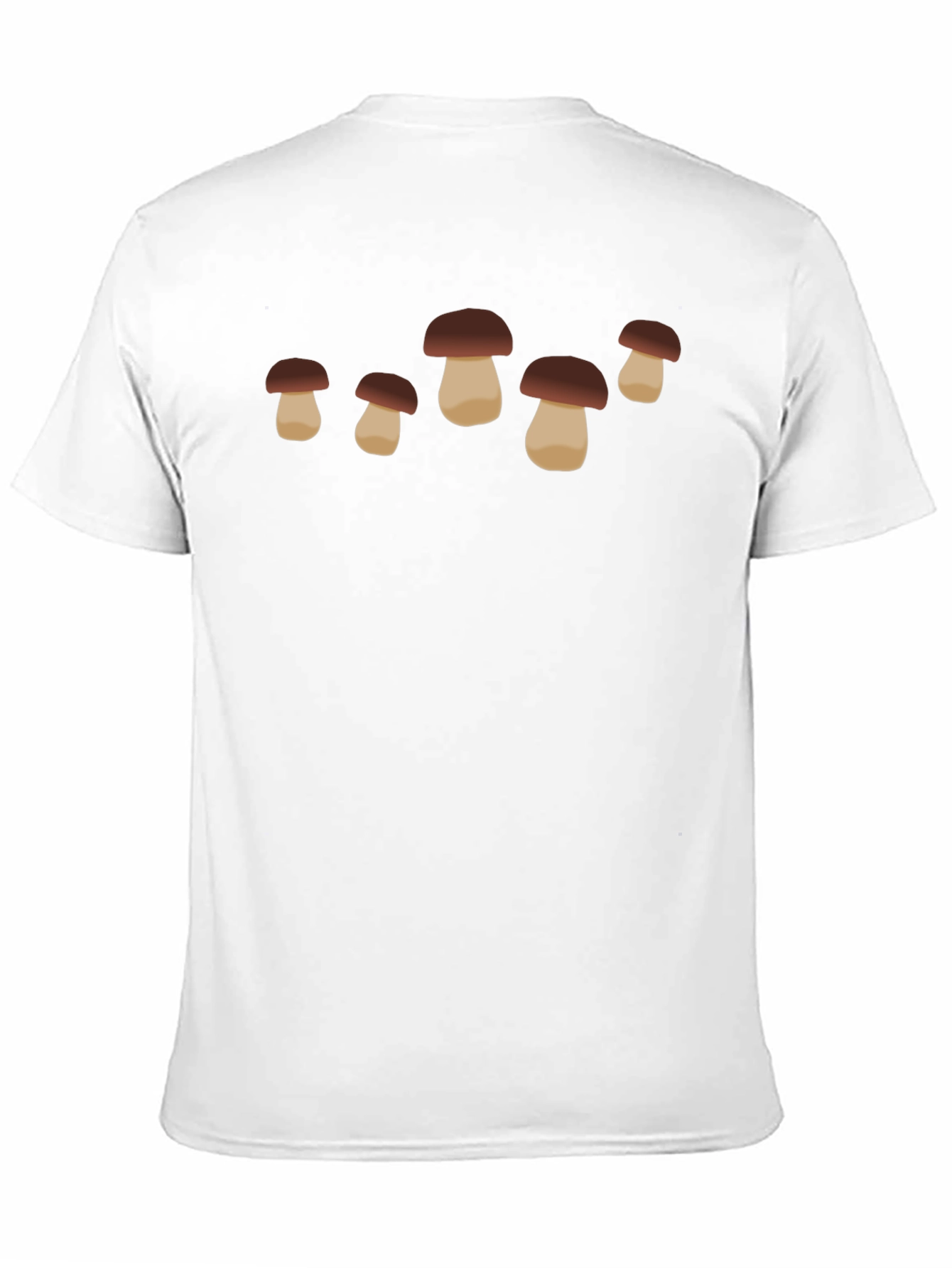 Black Mushroom Graphic Tee - Unique Design, Casual Style view 11