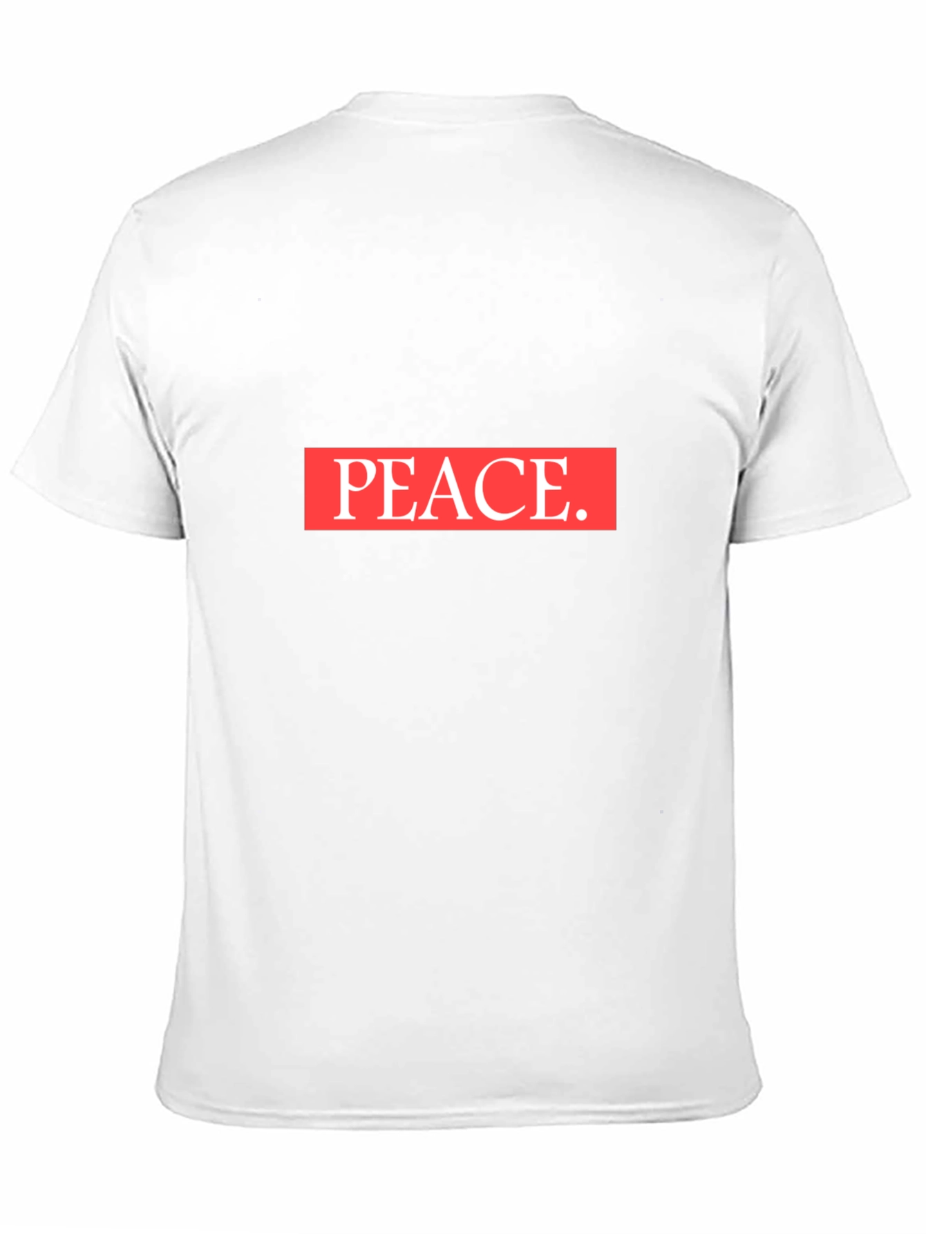 Black Peace Graphic Tee - Soft Cotton Casual Shirt view 11
