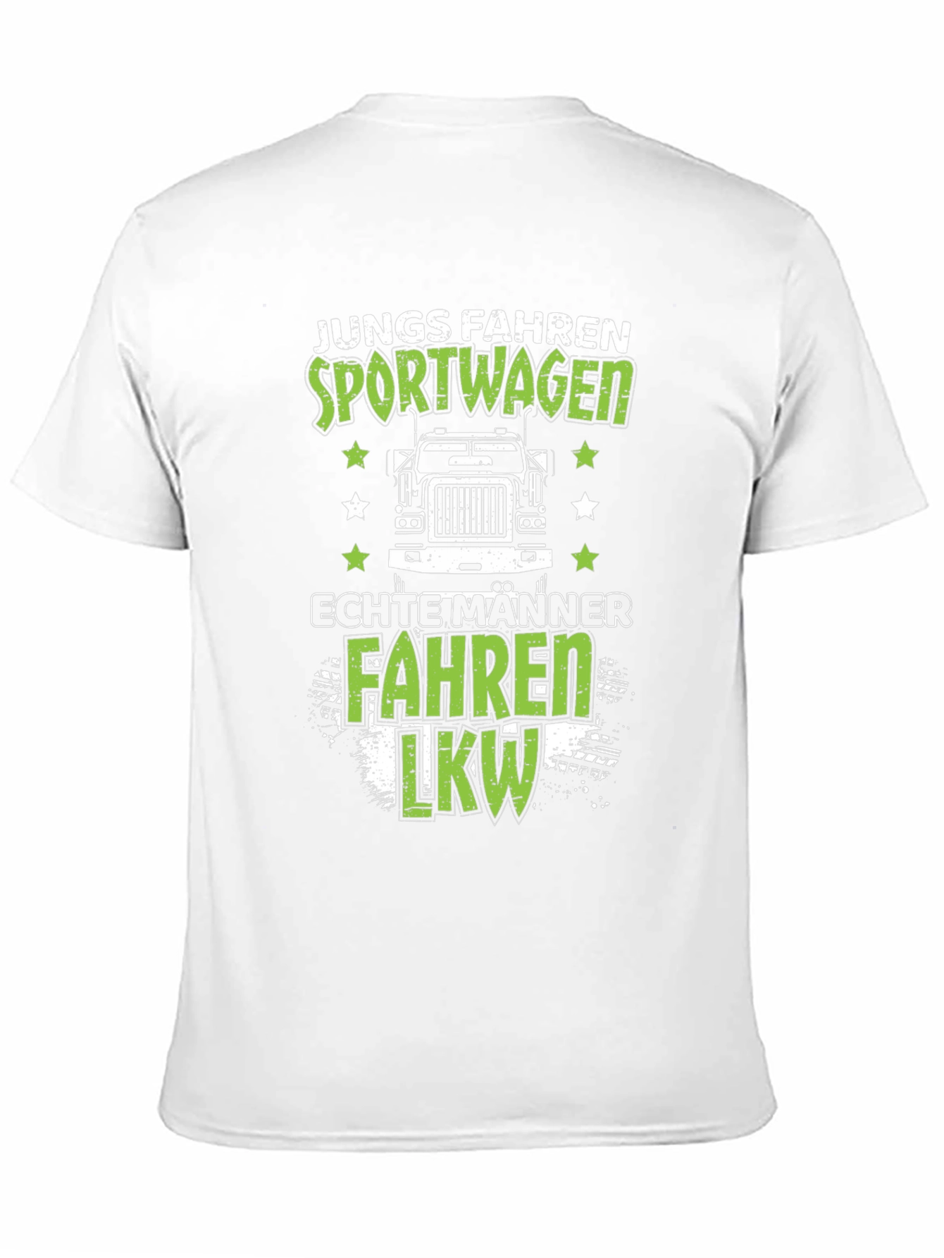 Black Funny Trucker T-Shirt - Junge Fahren Sportwagen view 11