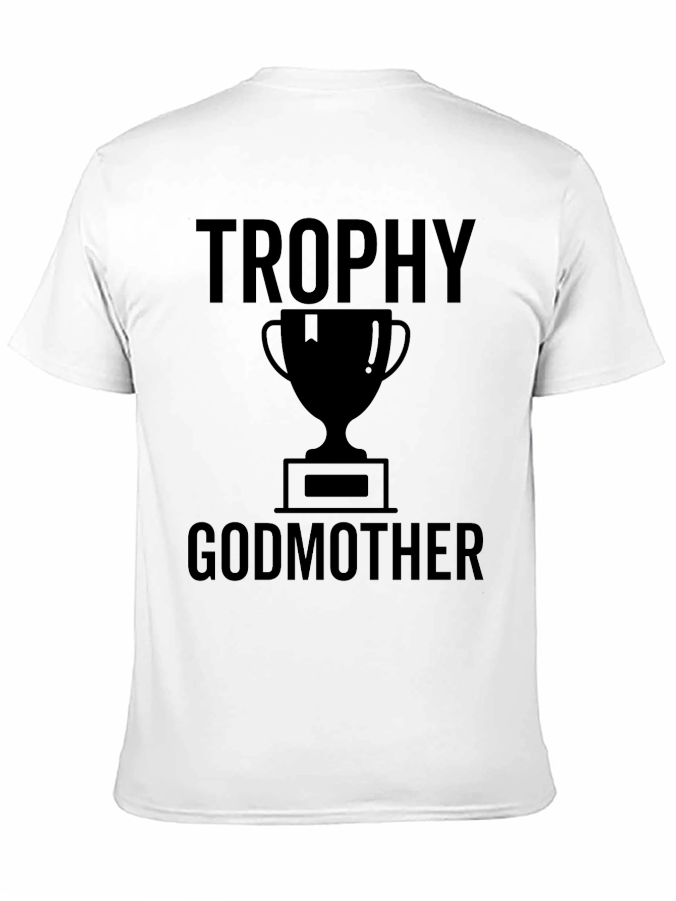 Black Trophy Godmother Graphic Tee - Black view 11