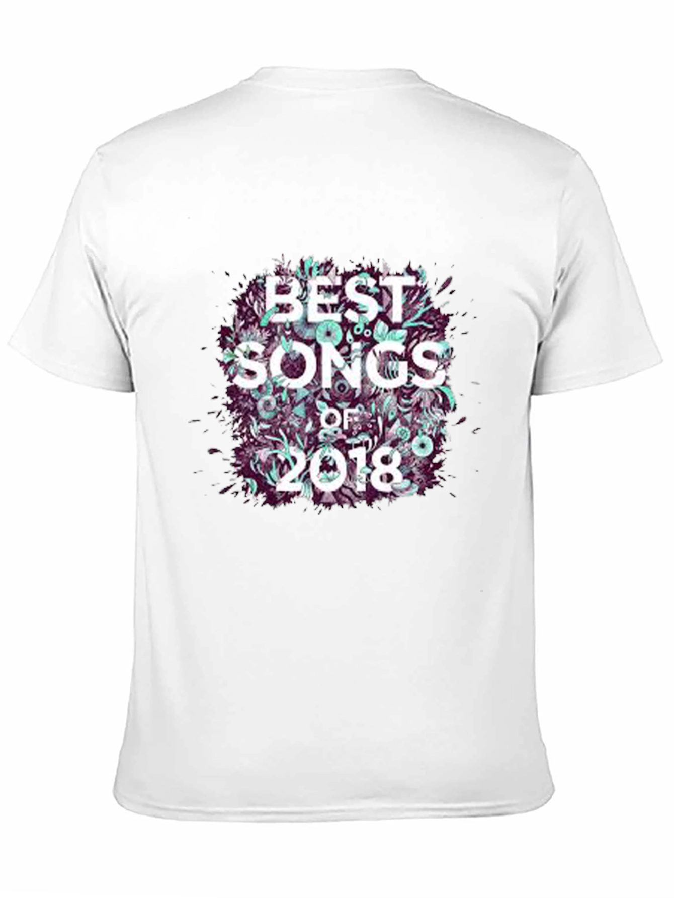 Black Best Songs of 2018 Graphic Tee - Black view 11