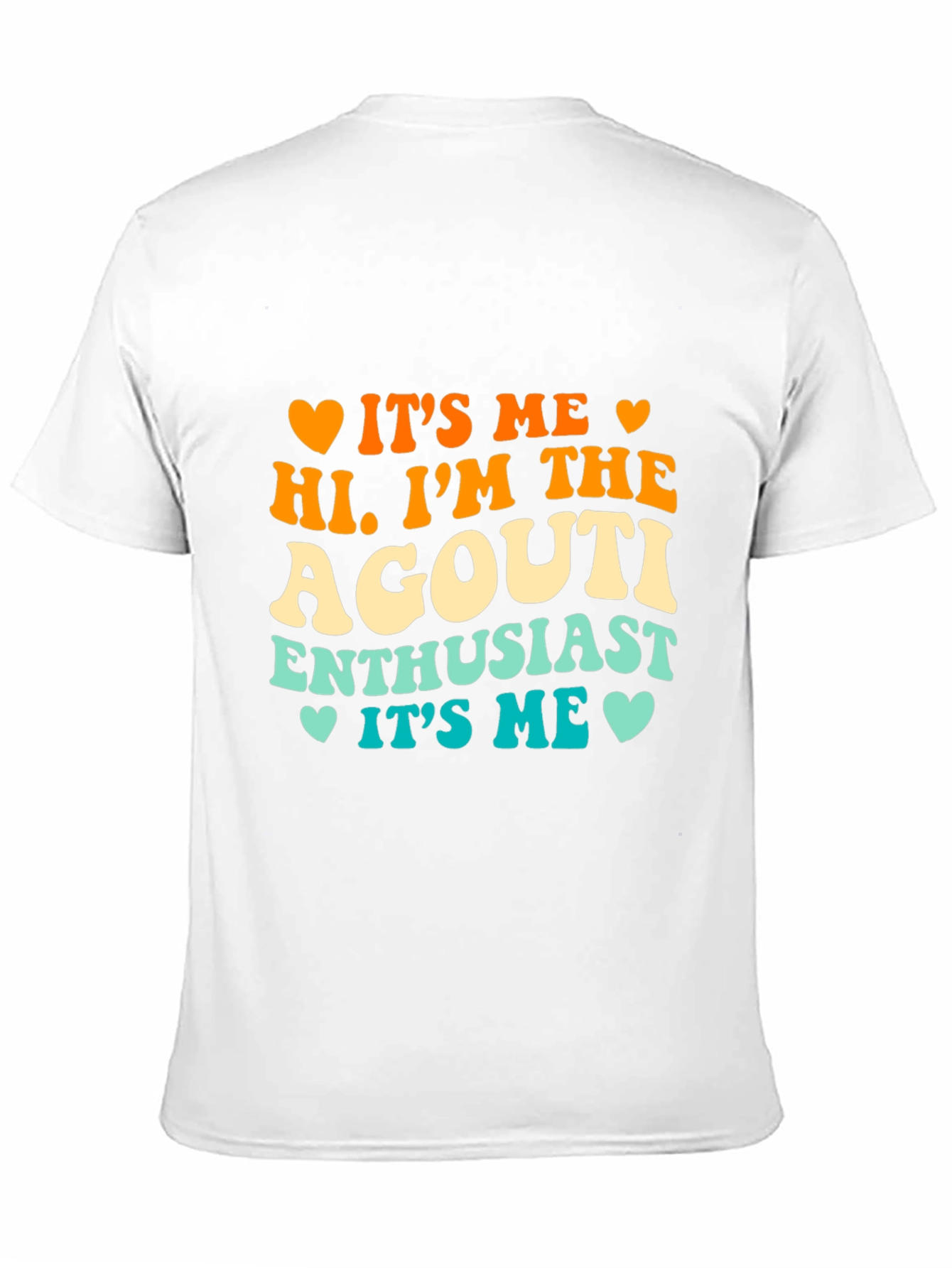 Black Agouti Enthusiast T-Shirt - Novelty Graphic Tee view 11