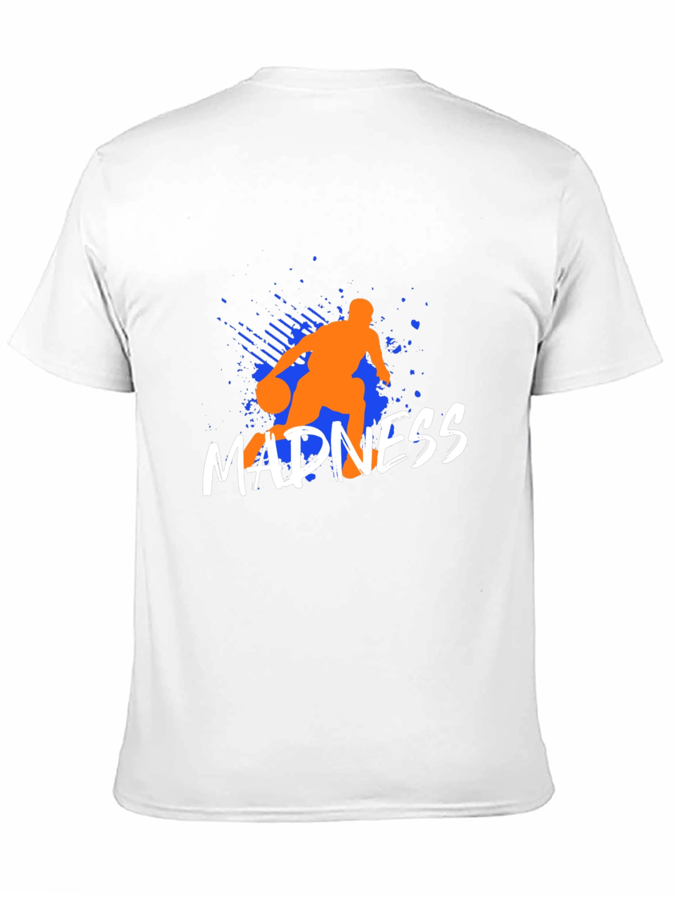 Black Basketball Madness Graphic T-Shirt view 11