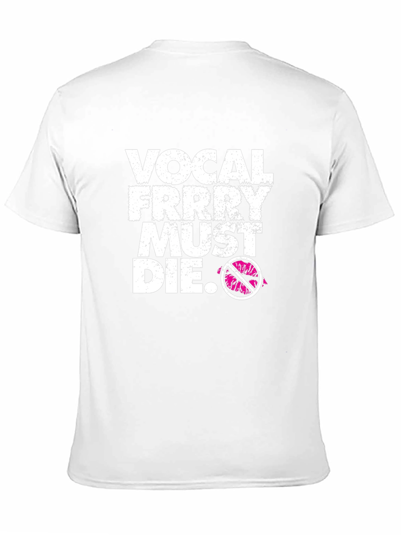 Black Vocal Frrry Must Die Black Graphic Tee view 11