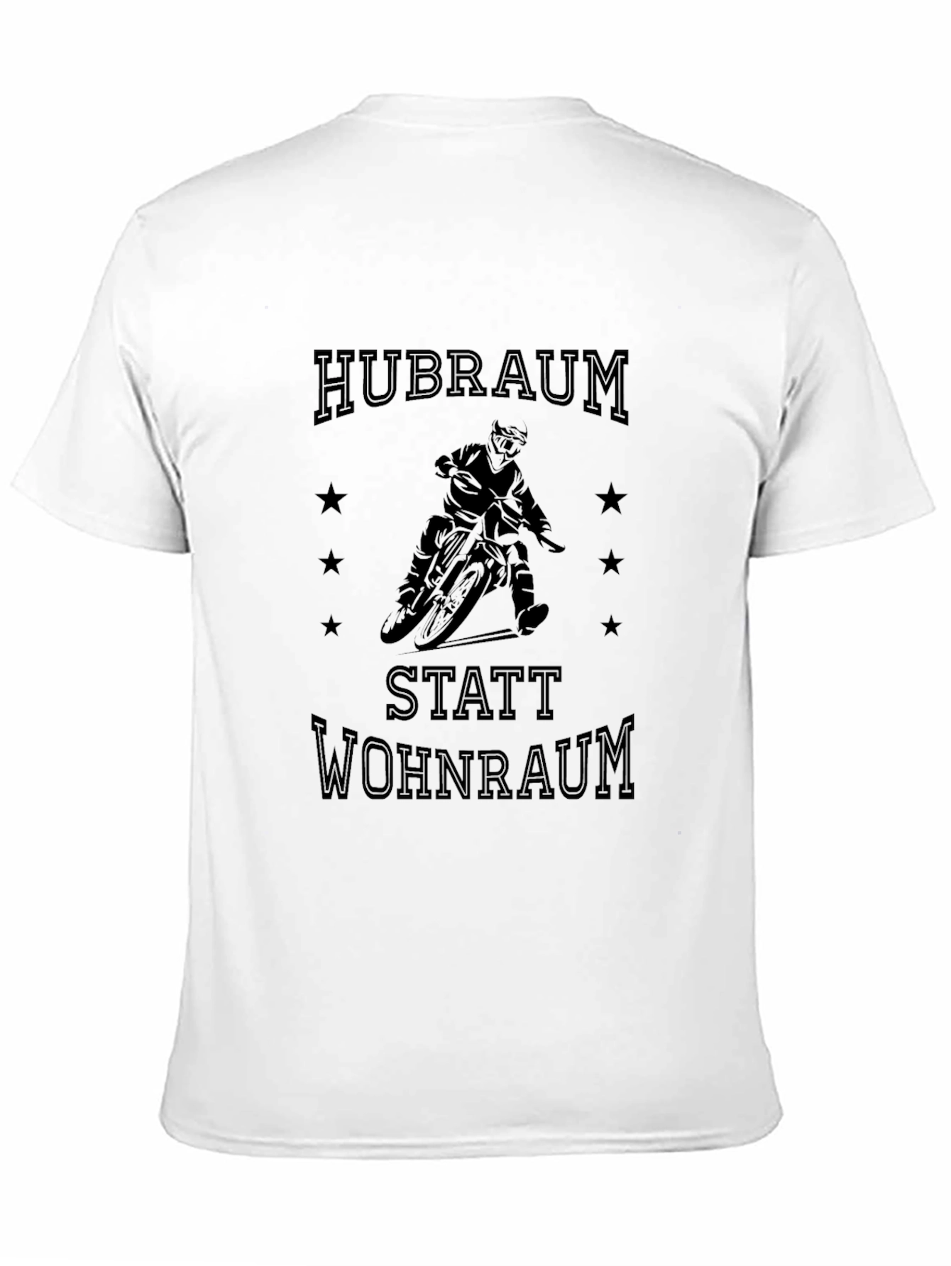 Black Hubraum Statt Wohnraum Black Graphic Tee view 11