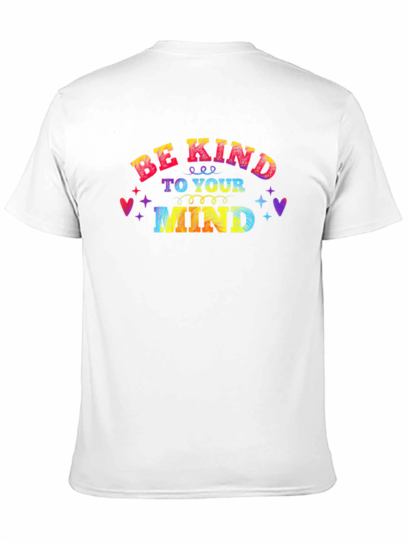 Black Be Kind To Your Mind Graphic Tee view 11