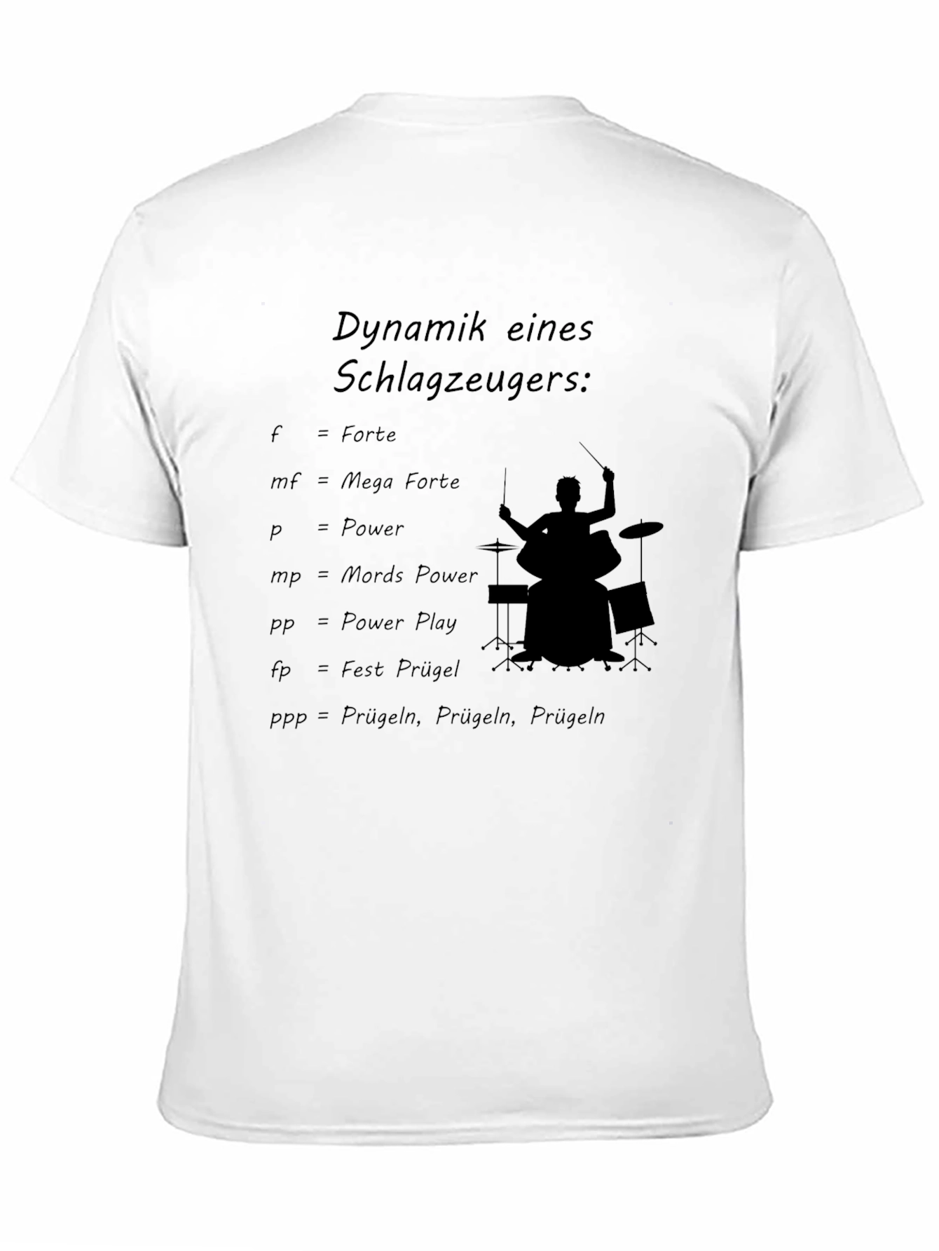 Black Drummer Dynamics Black T-Shirt view 11