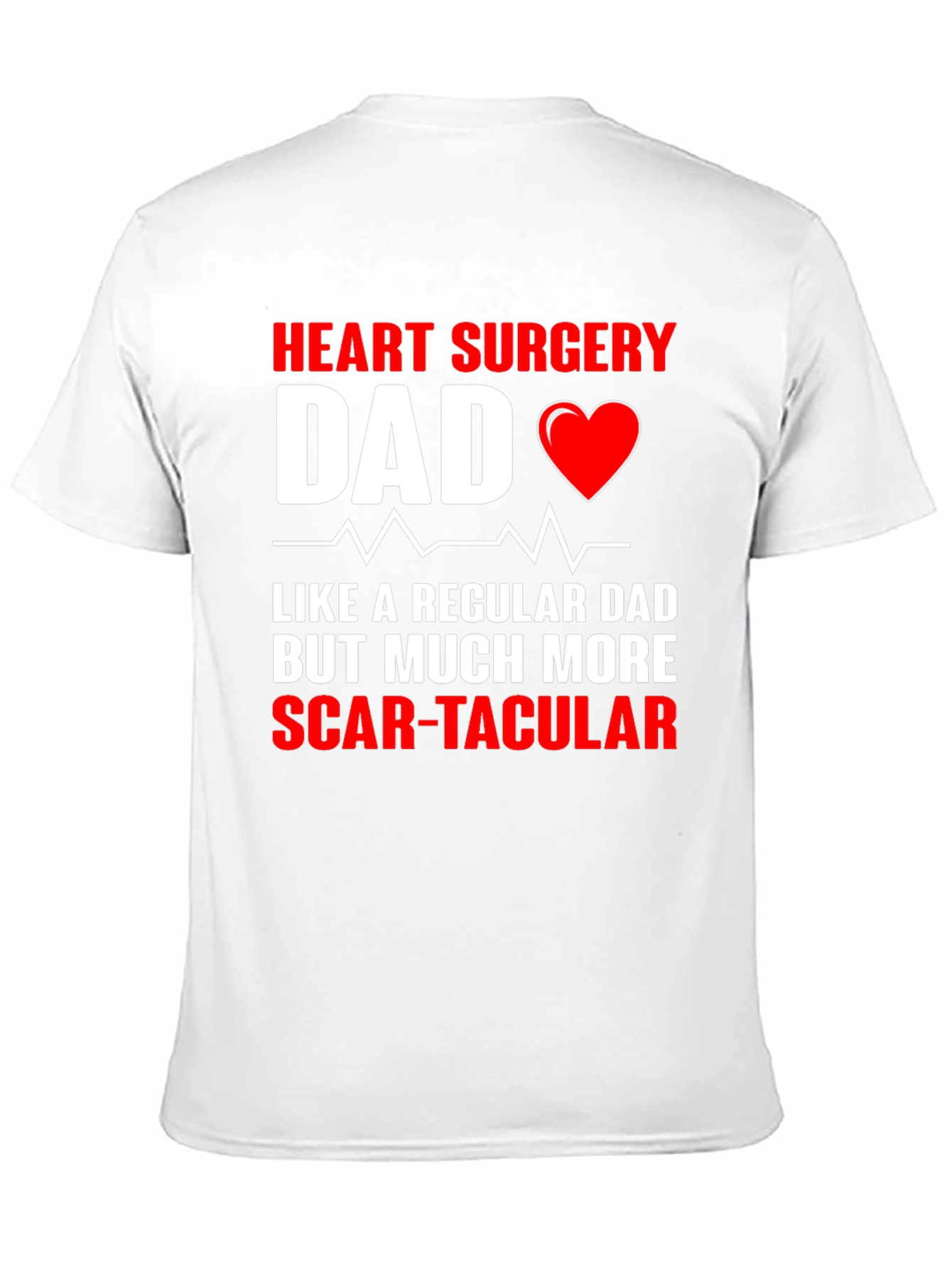 Black Heart Surgery Dad Graphic Tee view 11
