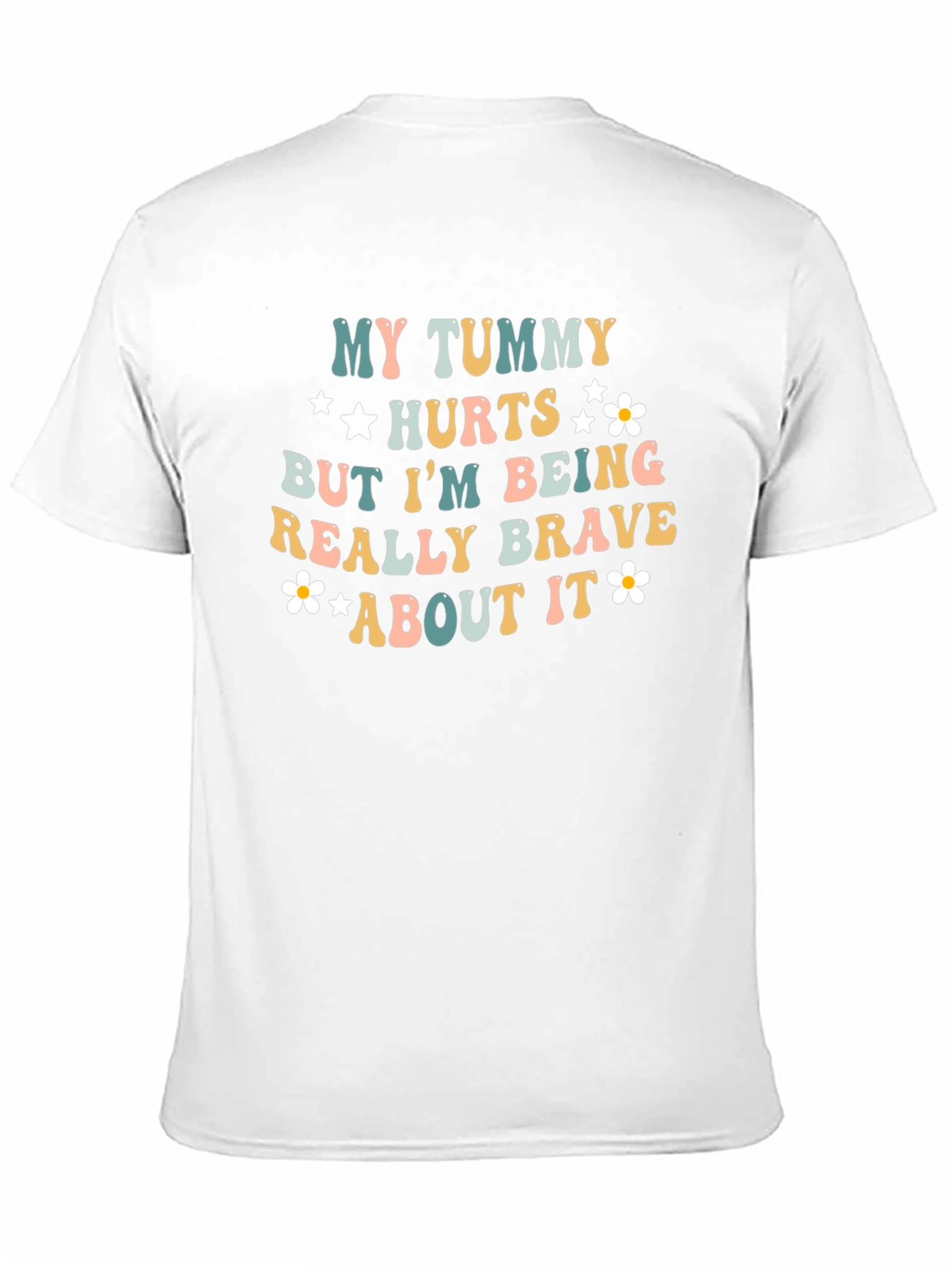 Black My Tummy Hurts Funny Graphic Tee view 11