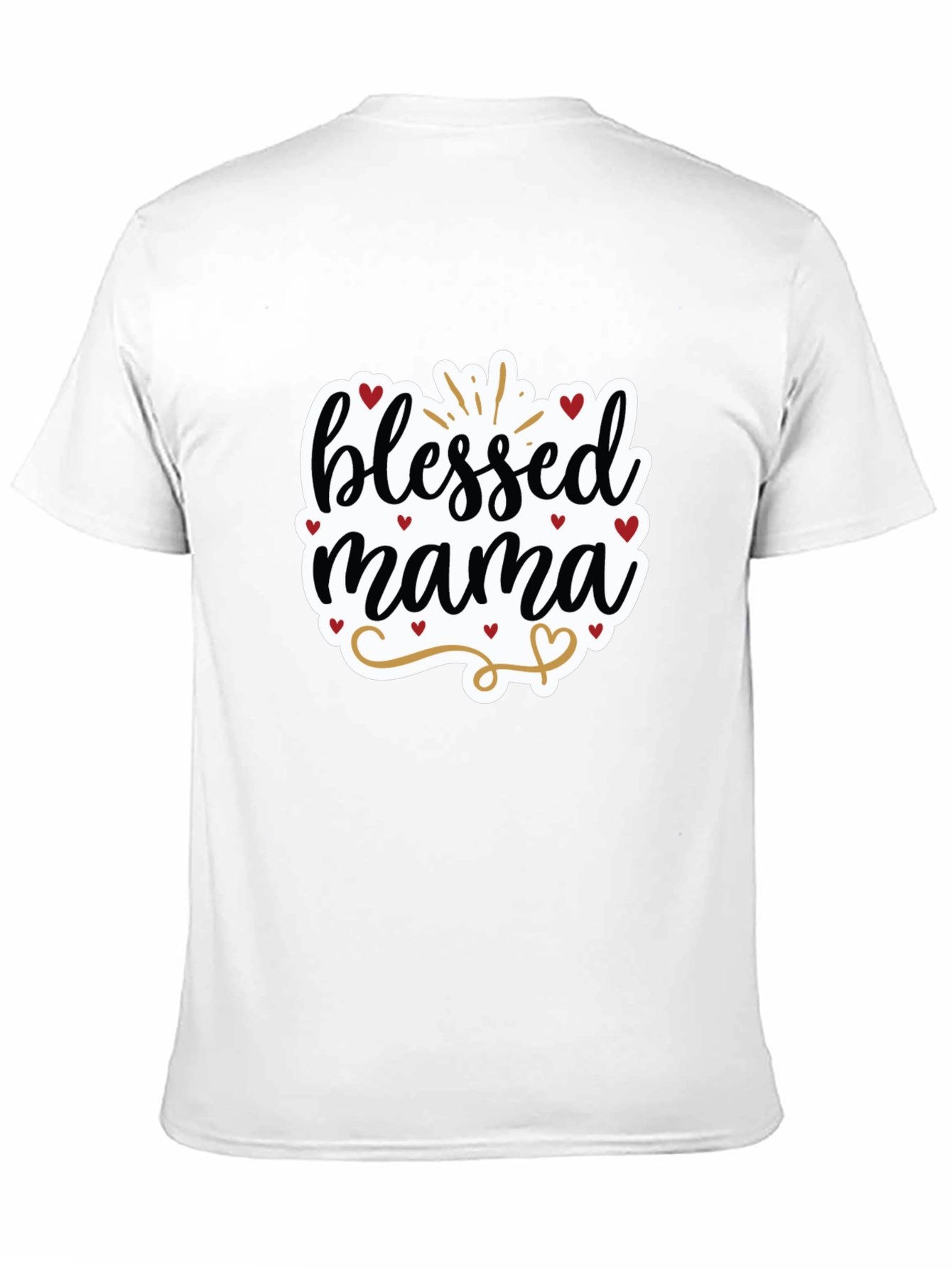 Black Blessed Mama Graphic Tee view 11