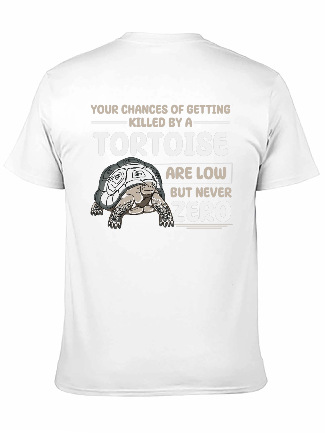 Black Tortoise Humor T-Shirt view 11