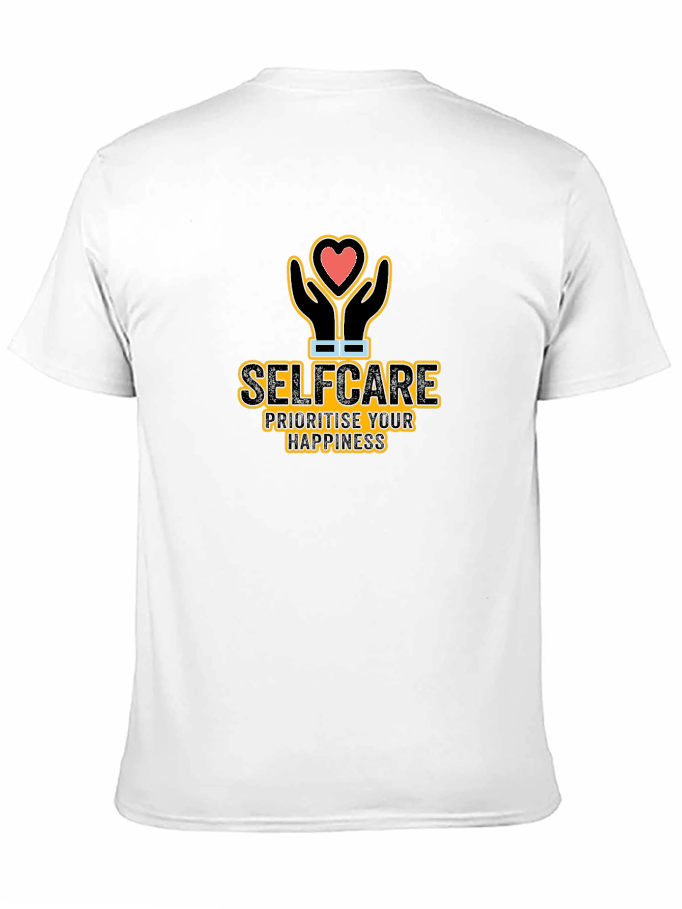 Black Selfcare Graphic Tee - Prioritize Your Happiness view 11