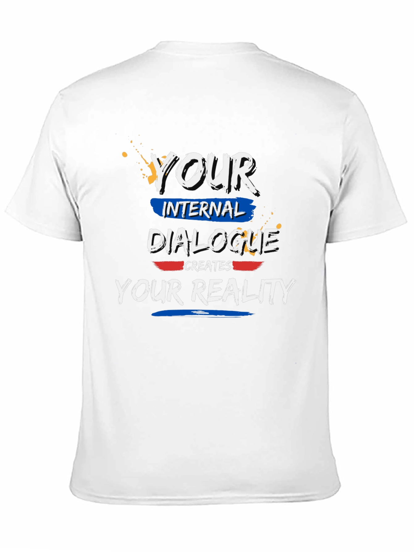 Black Dialogue Creates Reality Graphic Tee view 11