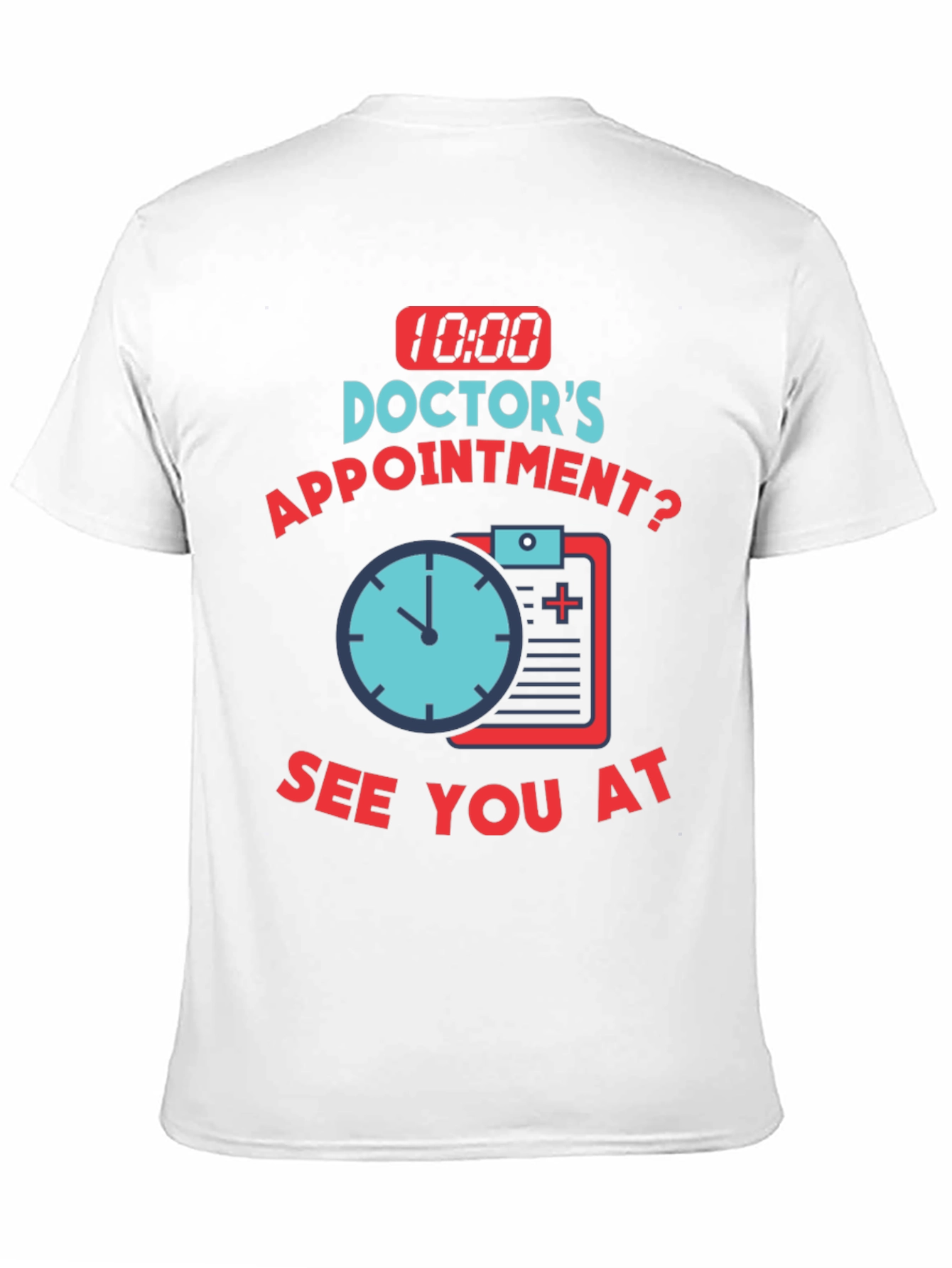Black Doctor Appointment T-Shirt view 11